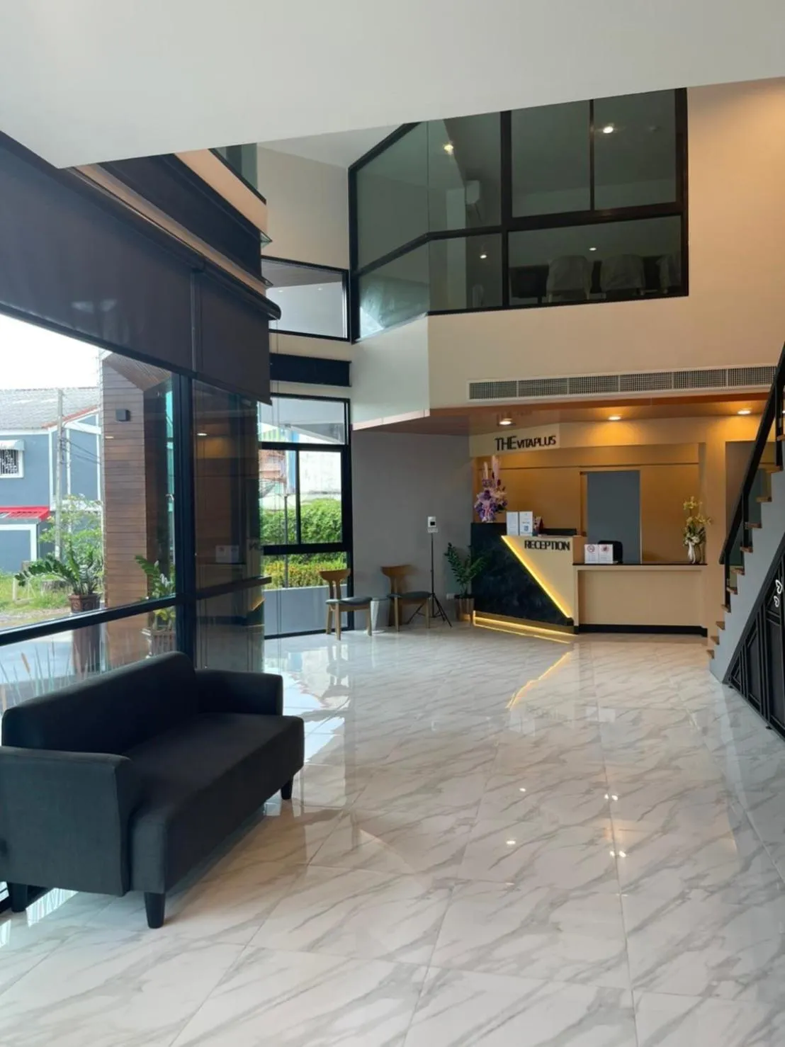 Lobby or reception in The Vita Plus Hotel