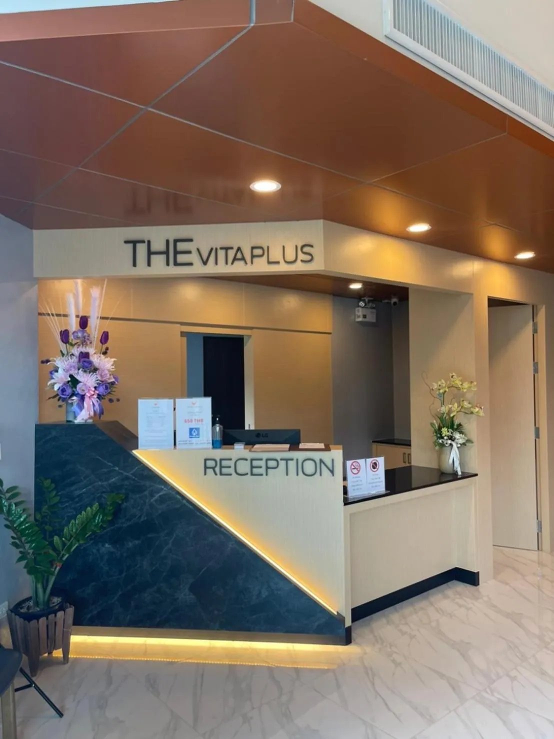 Lobby or reception in The Vita Plus Hotel