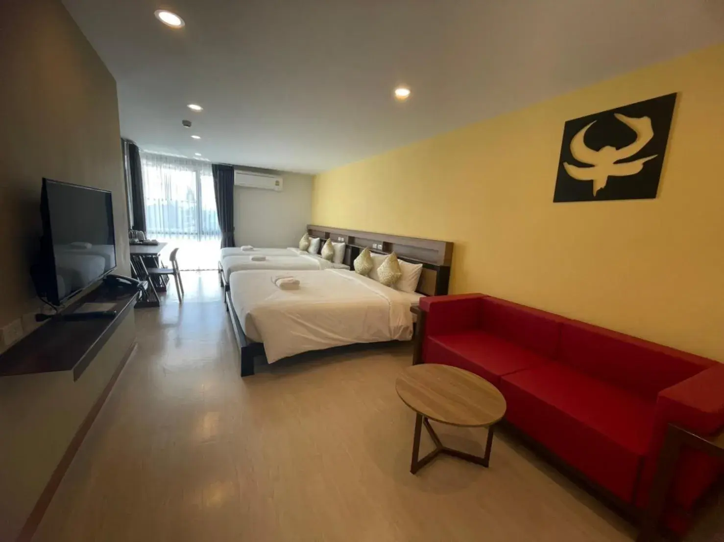 Family Room with Balcony in The Vita Plus Hotel Family Room with Balcony in The Vita Plus Hotel