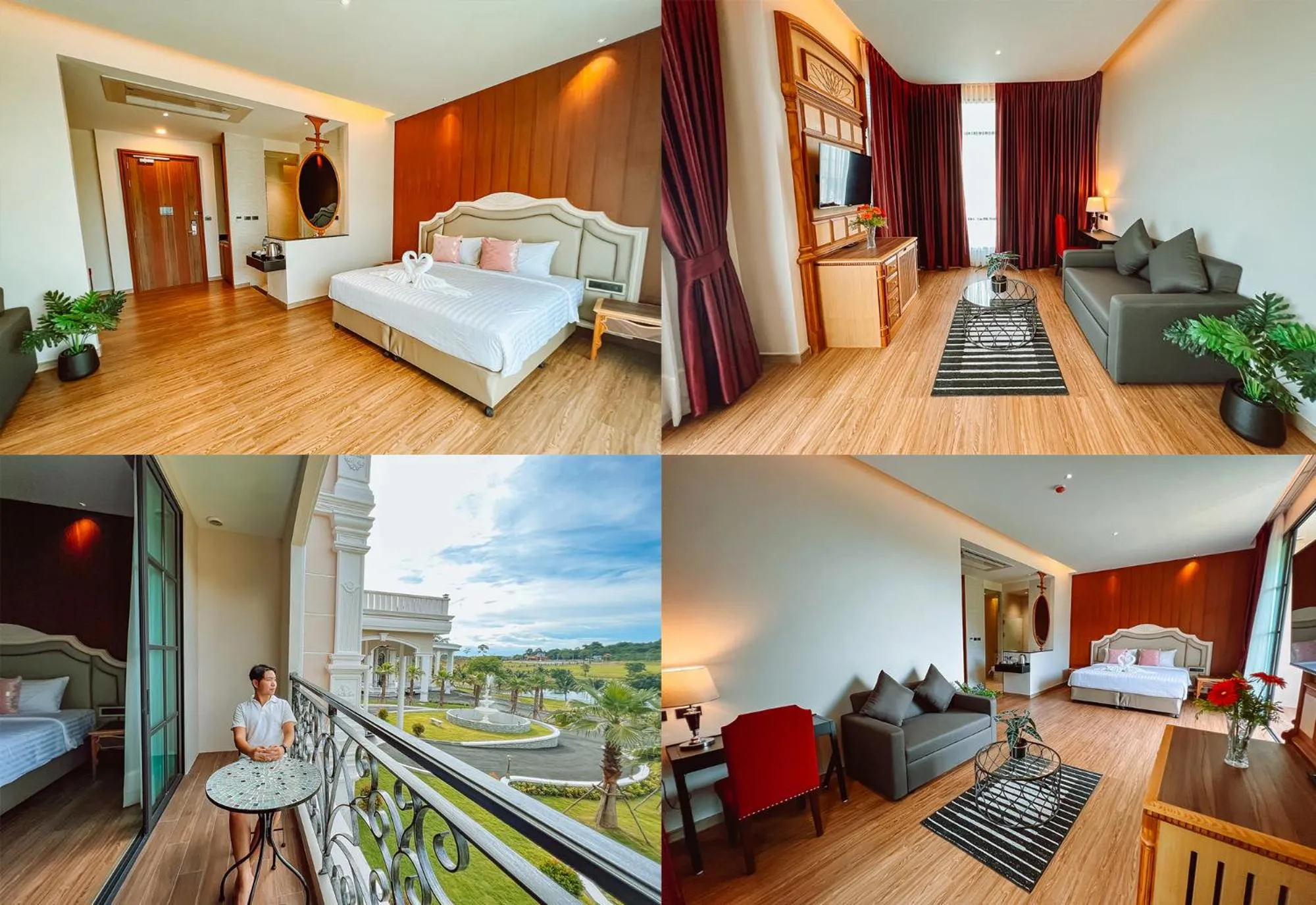 Photo of the whole room, Bed in Grand Lord Hotel & Residence - Khao chi chan Pattaya