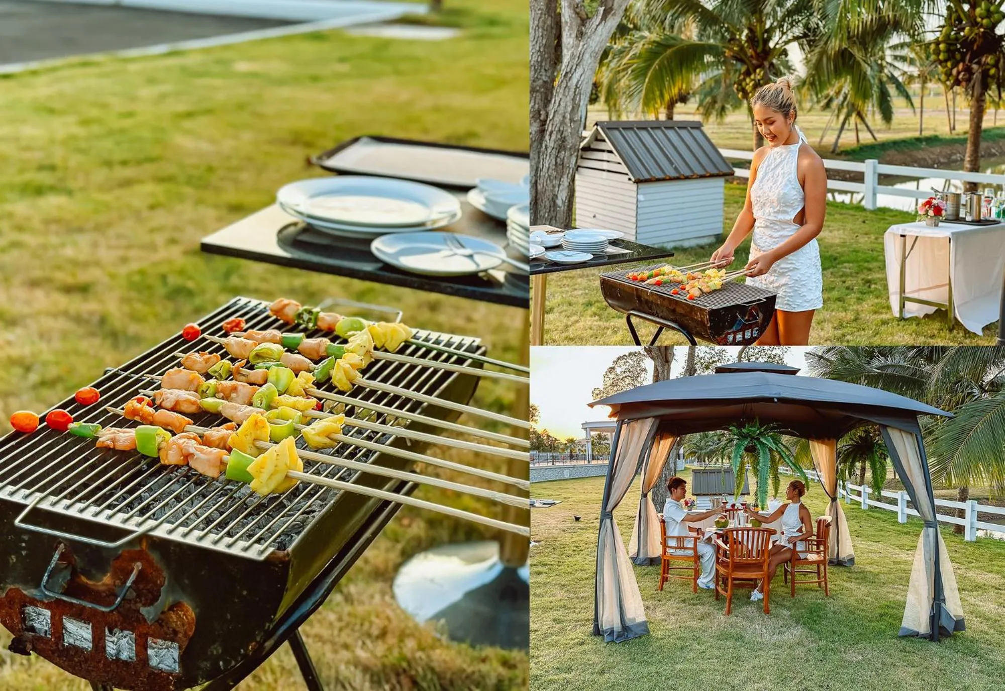 BBQ facilities in Grand Lord Hotel & Residence - Khao chi chan Pattaya