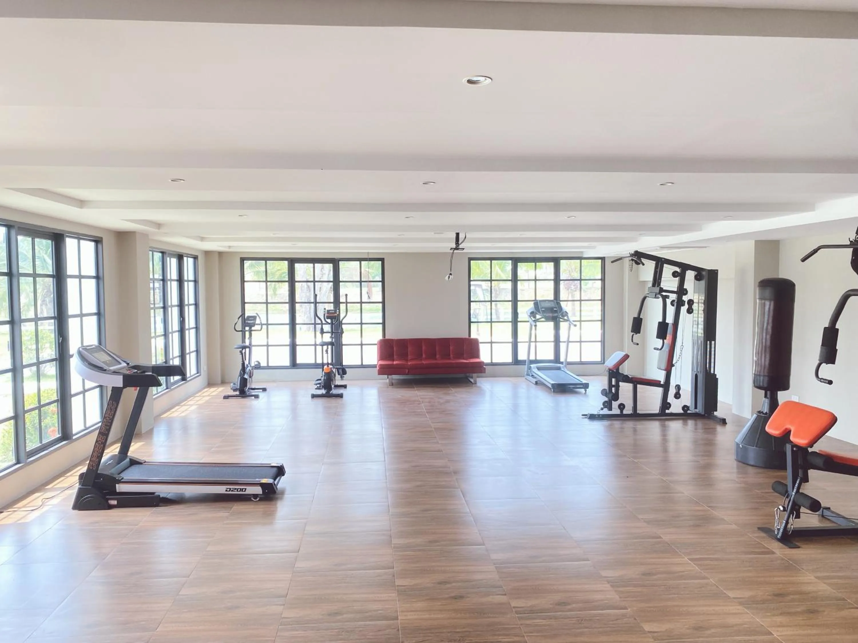 Fitness centre/facilities in Grand Lord Hotel & Residence - Khao chi chan Pattaya