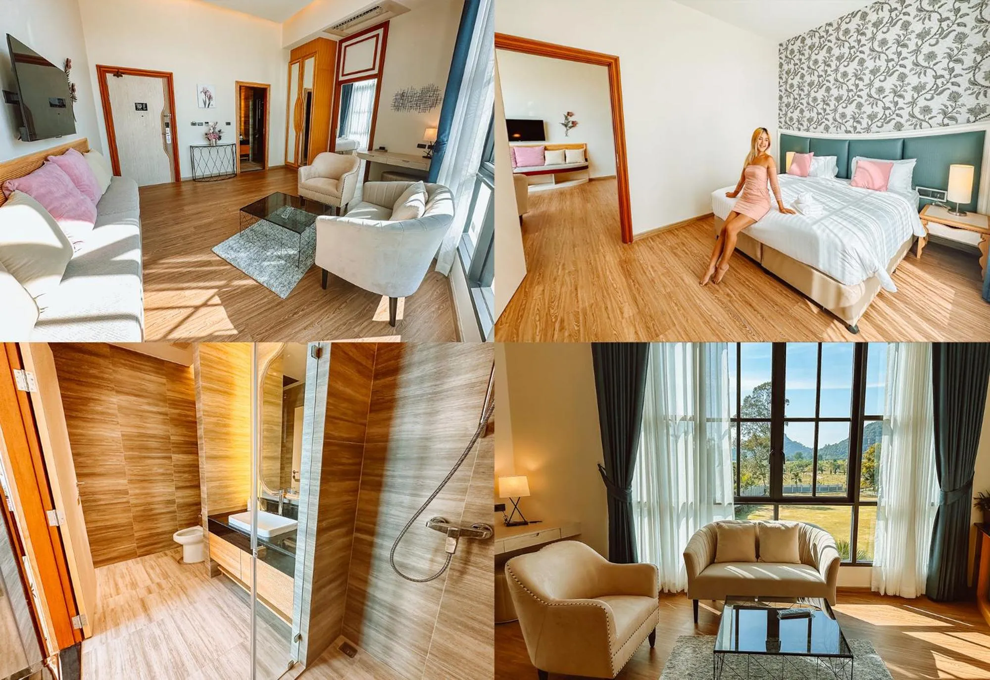 Photo of the whole room, Bed in Grand Lord Hotel & Residence - Khao chi chan Pattaya