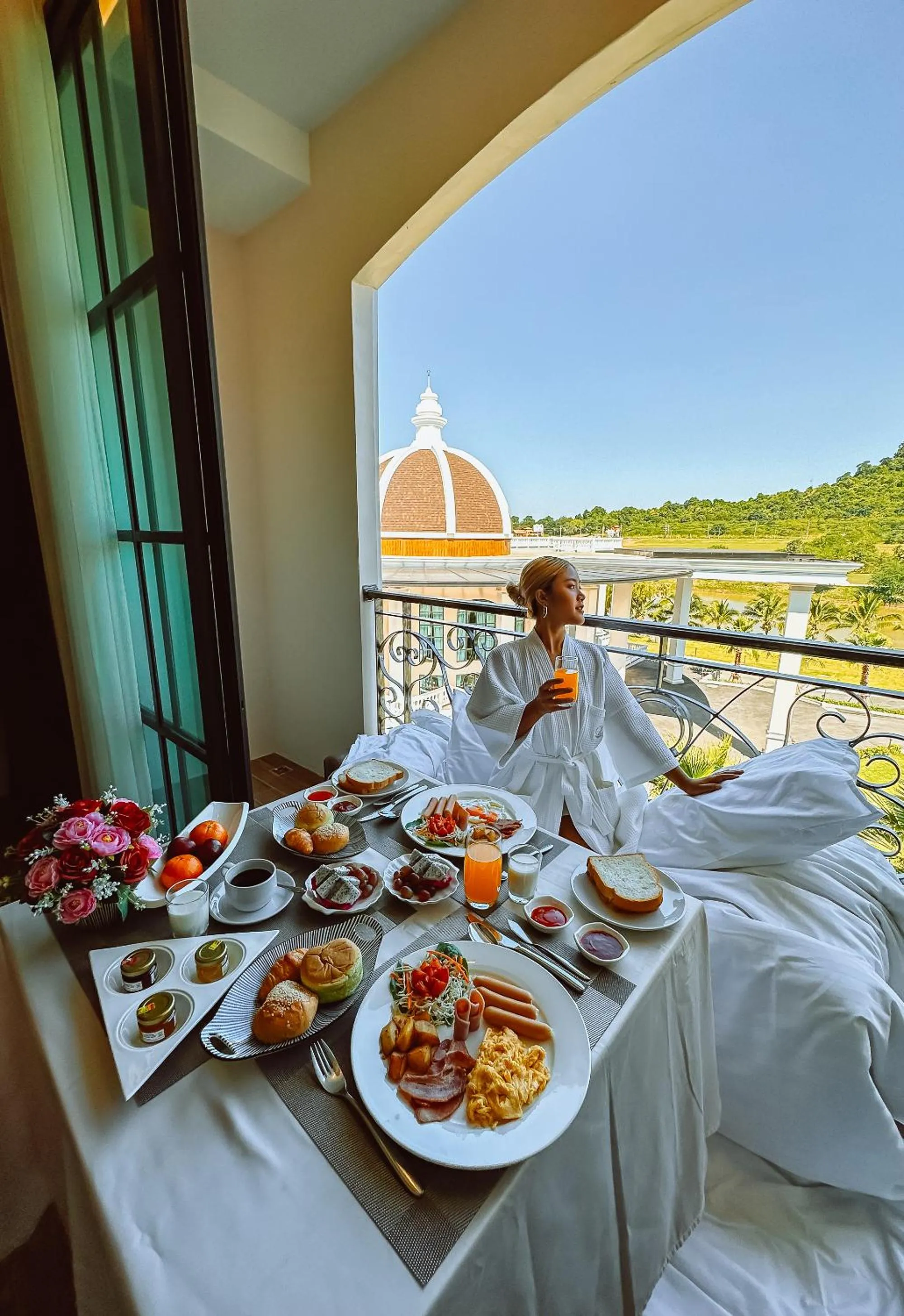 Breakfast in Grand Lord Hotel & Residence - Khao chi chan Pattaya