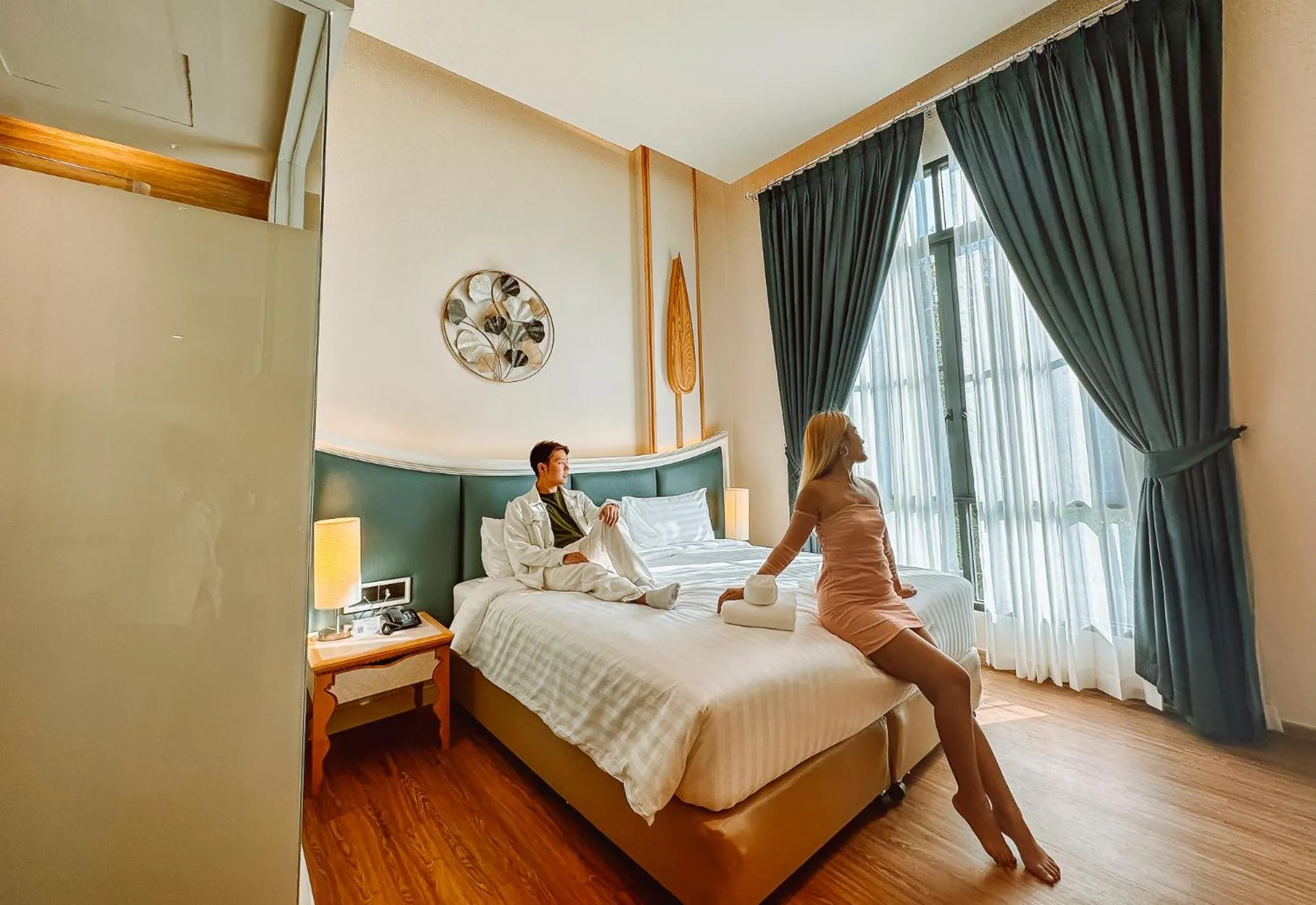 Bed in Grand Lord Hotel & Residence - Khao chi chan Pattaya