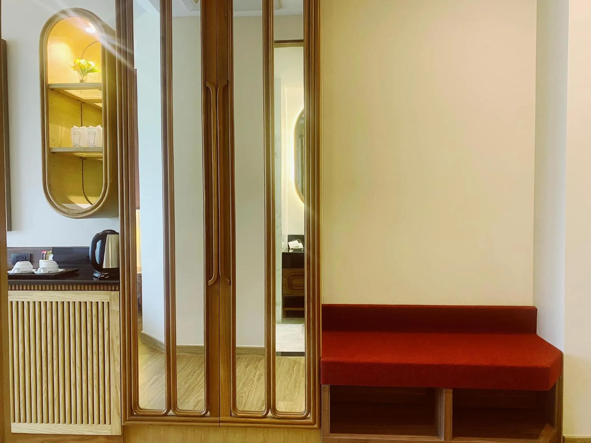 wardrobe in Grand Lord Hotel & Residence - Khao chi chan Pattaya