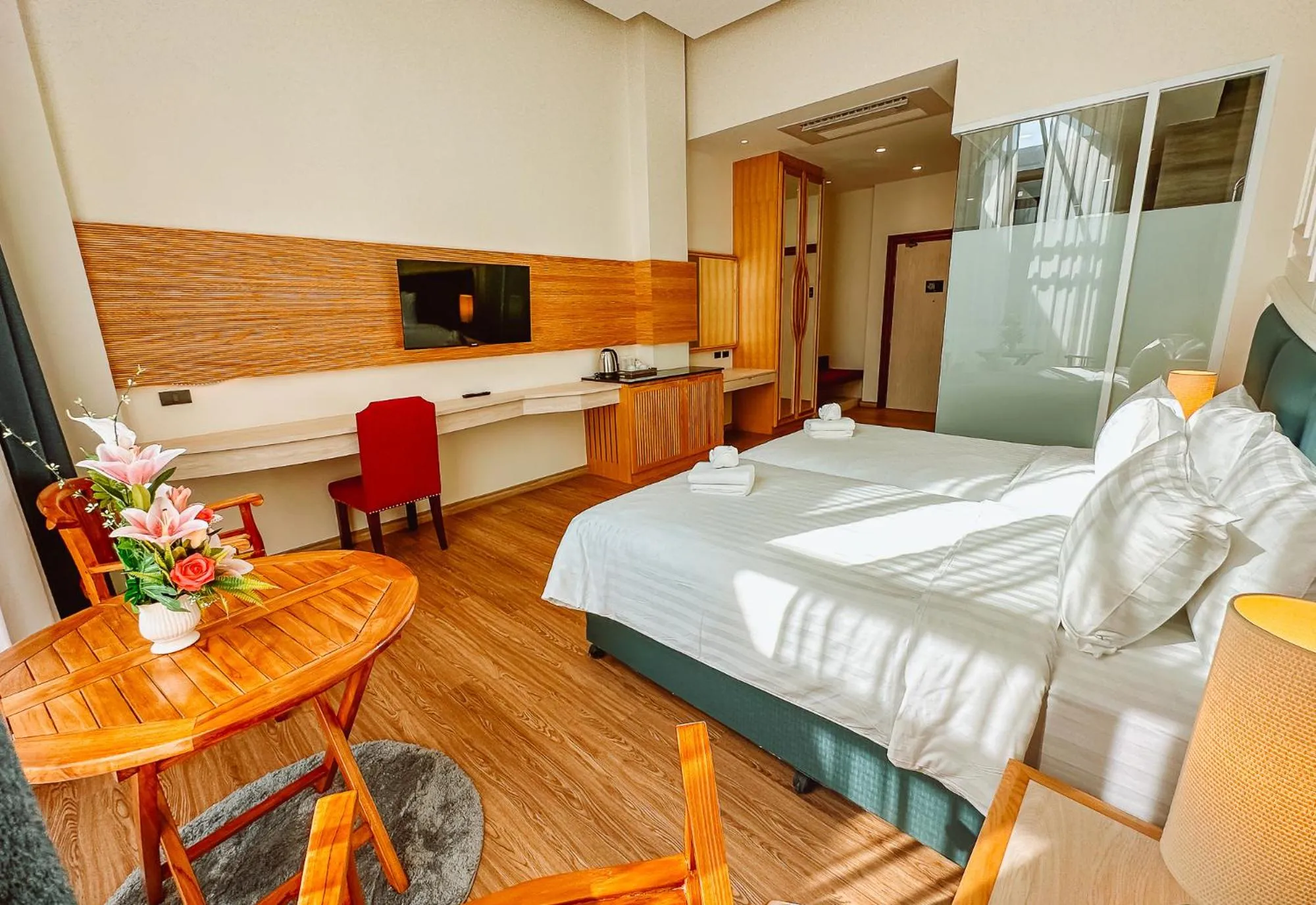 Bed in Grand Lord Hotel & Residence - Khao chi chan Pattaya