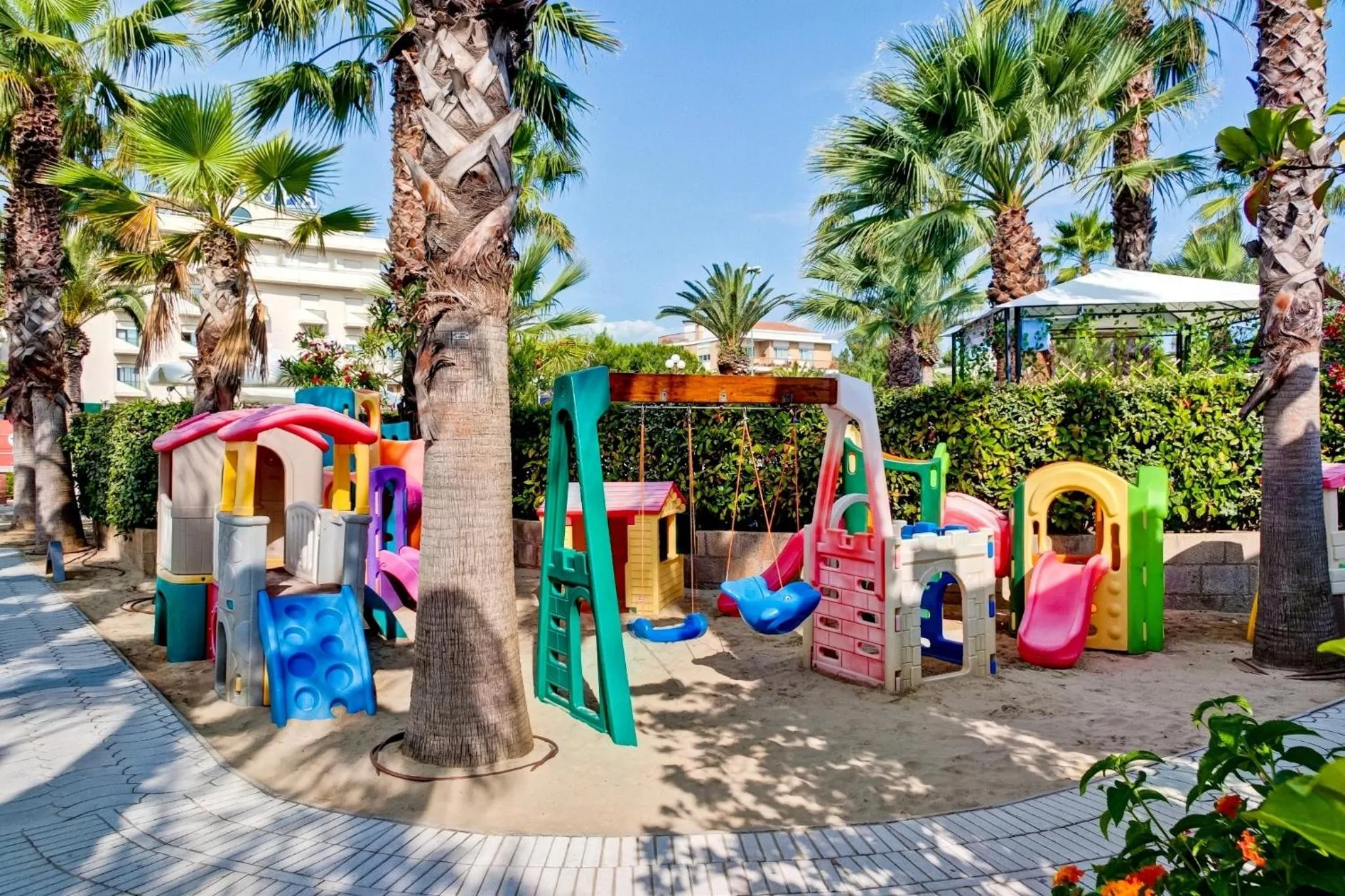 Children play ground in Hotel Europa Beach Village