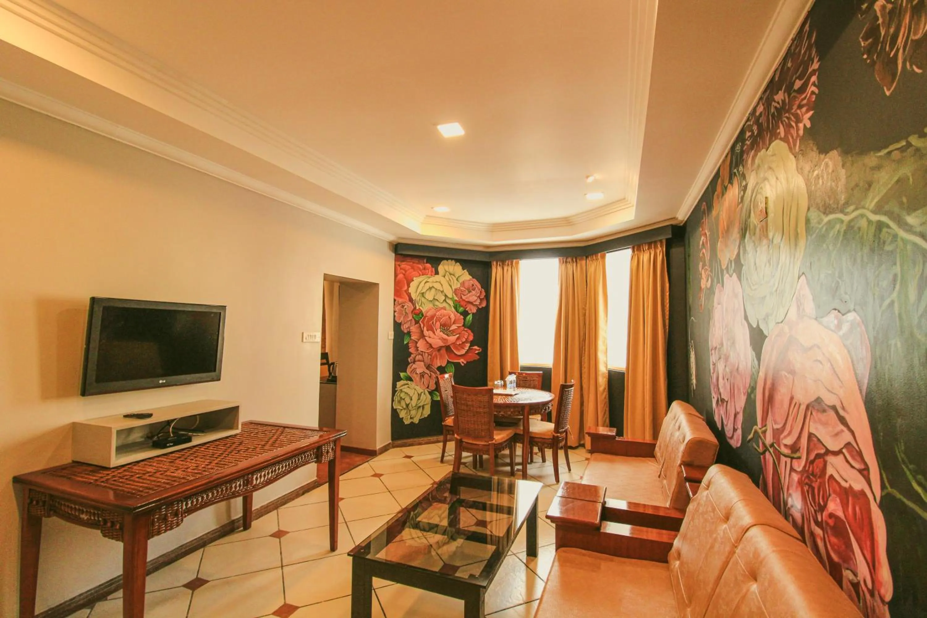 Seating area in JS Grand Residency - Formerly as Emarald