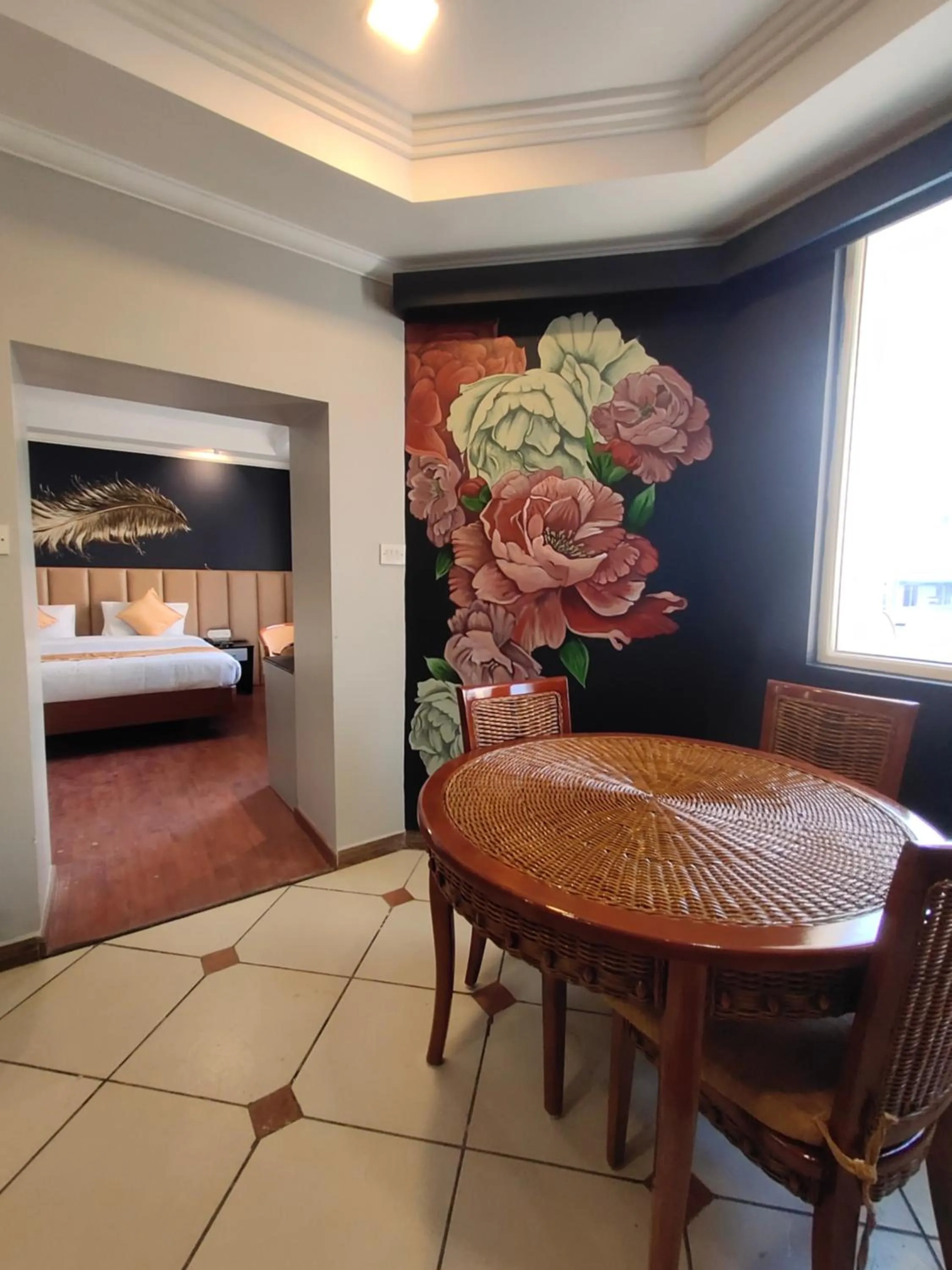 Dining area in JS Grand Residency - Formerly as Emarald