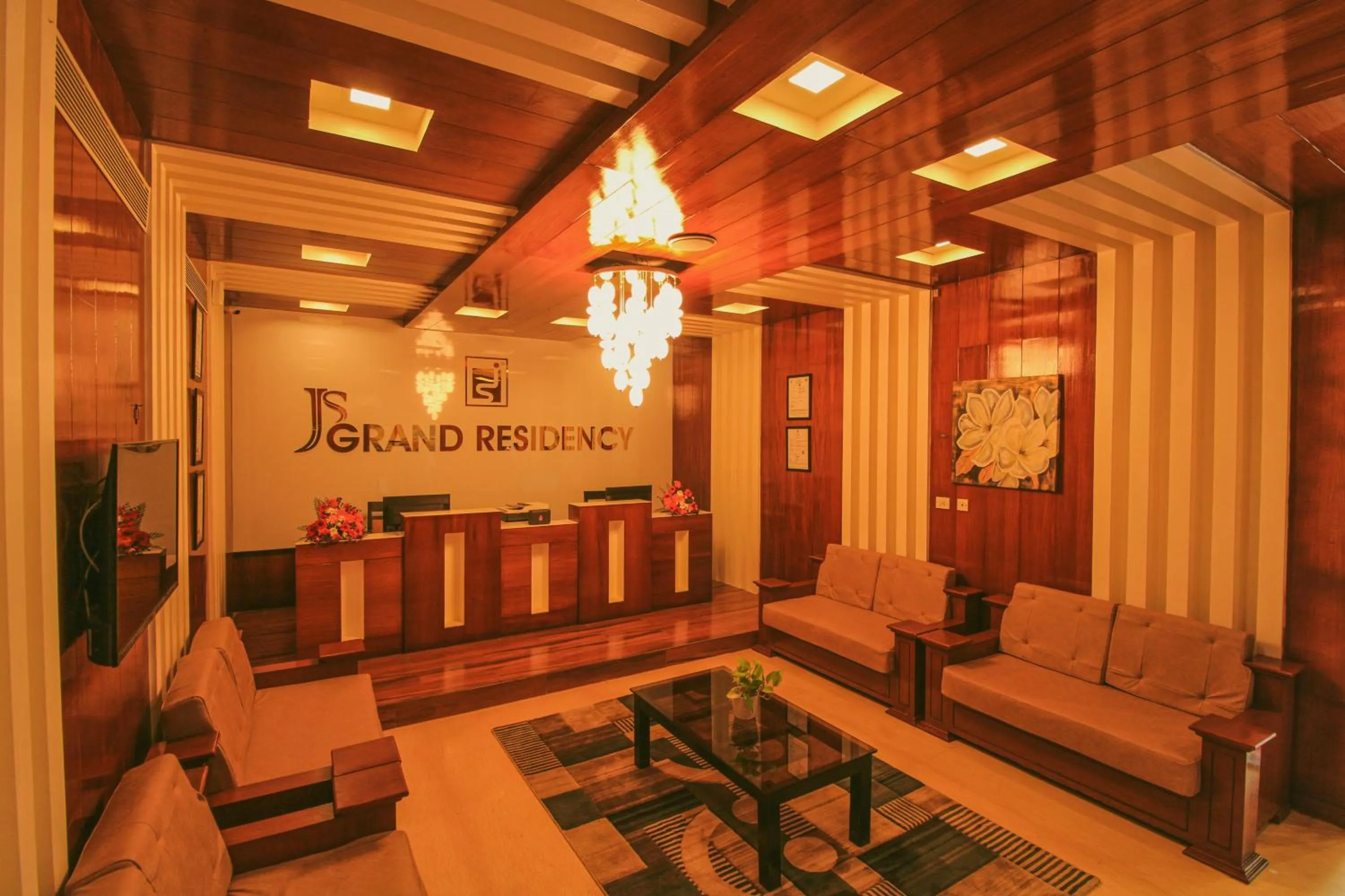 Lobby or reception in JS Grand Residency - Formerly as Emarald
