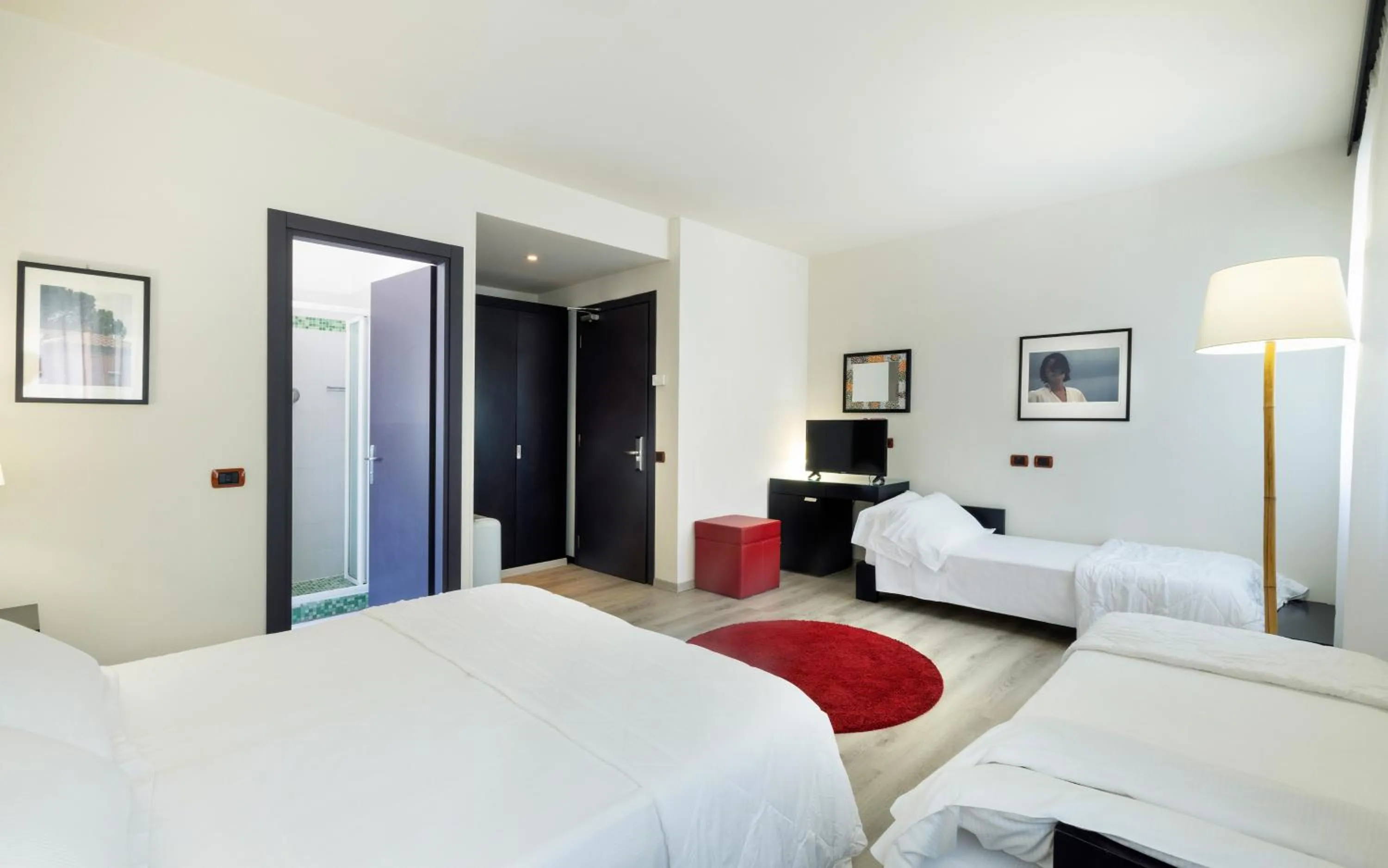 Bed in Hotel Mosaico