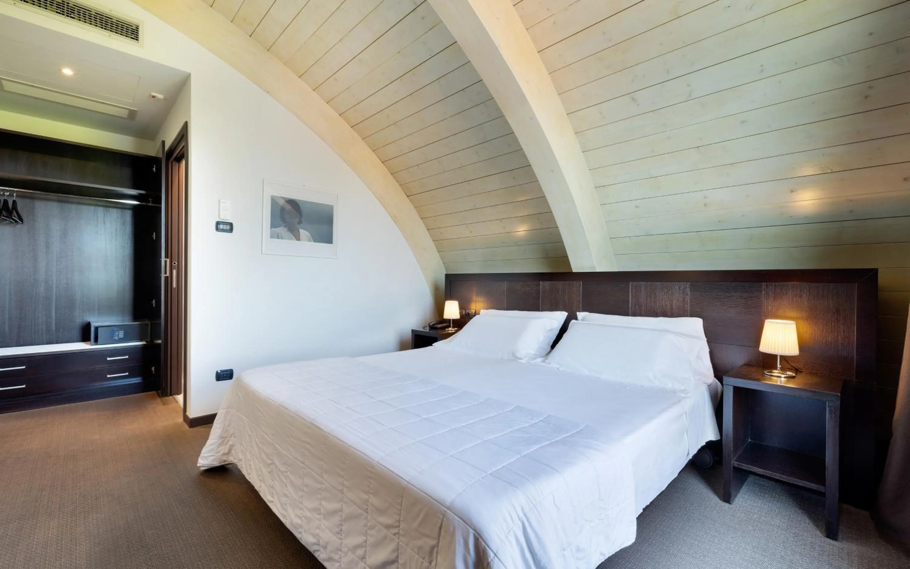 Bed in Hotel Mosaico