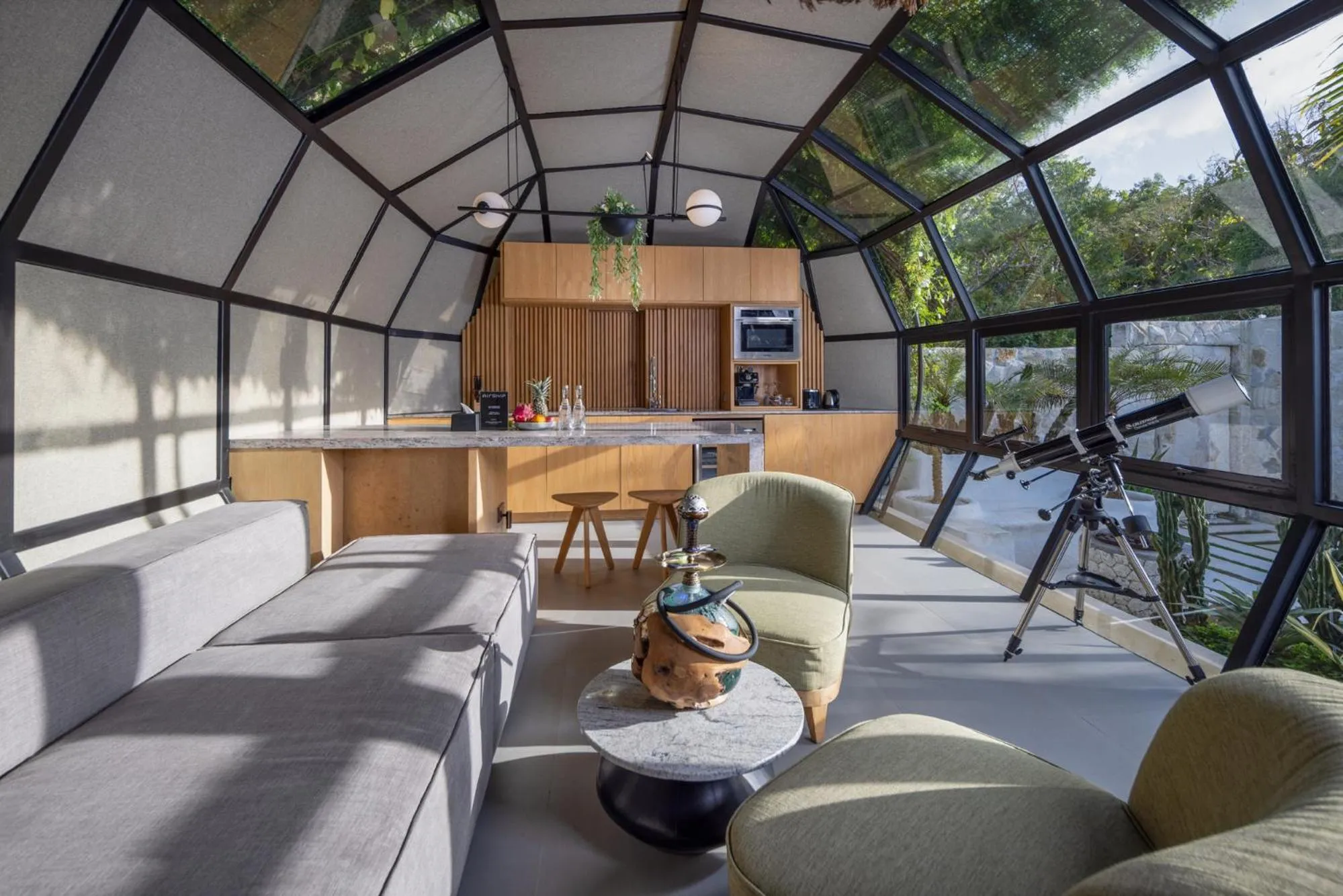 Living room in Airship Bali by Alex Villas