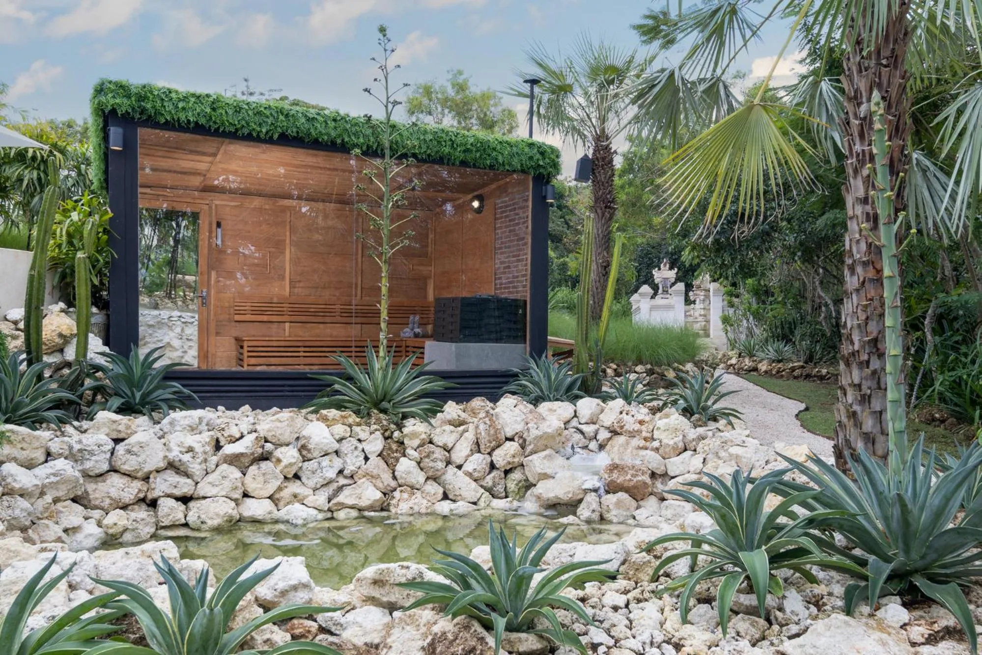 Sauna in Airship Bali by Alex Villas