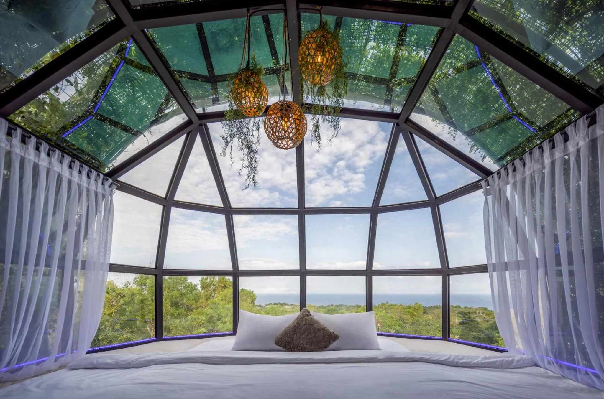 Bed in Airship Bali by Alex Villas