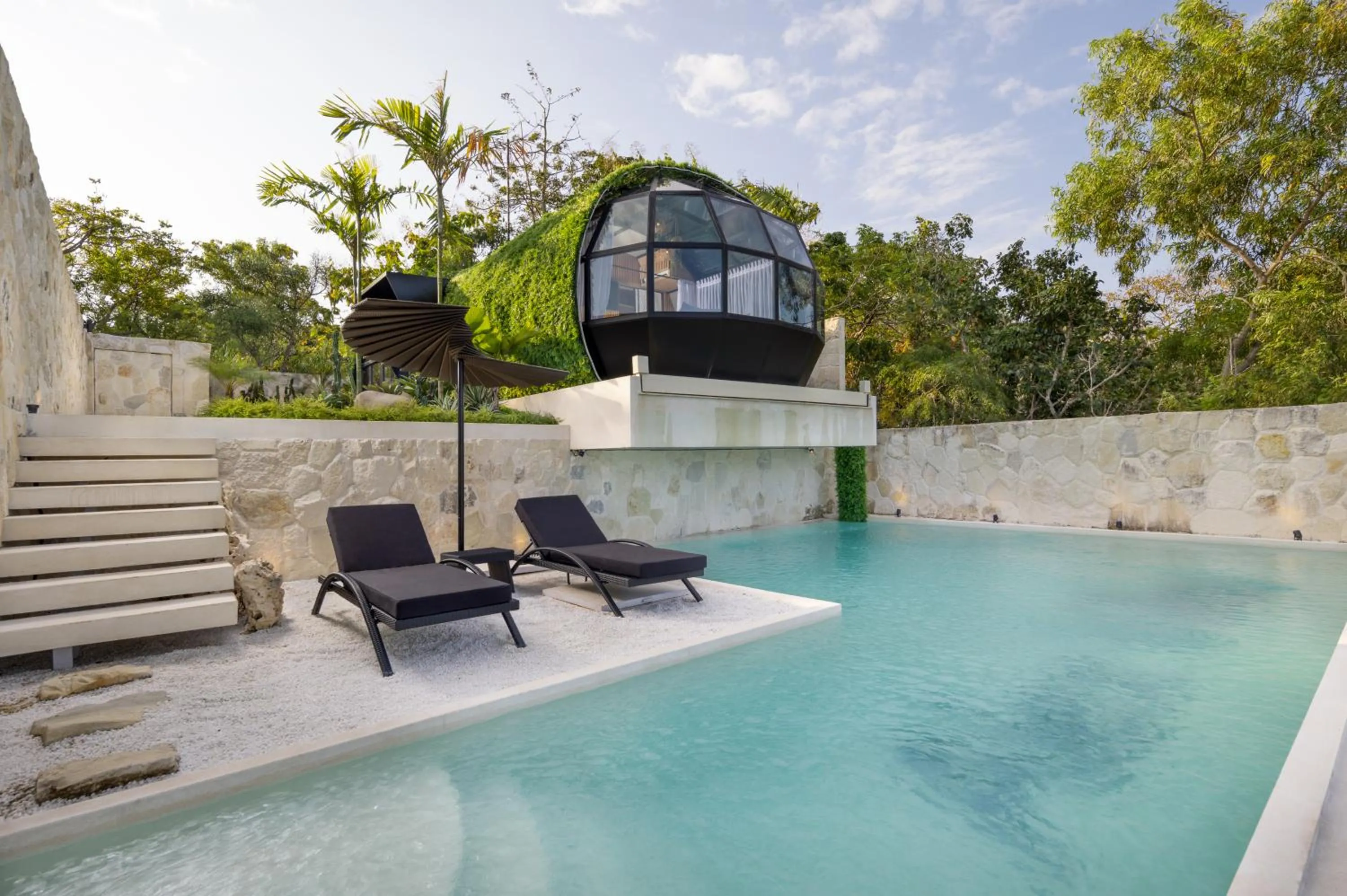 Patio in Airship Bali by Alex Villas