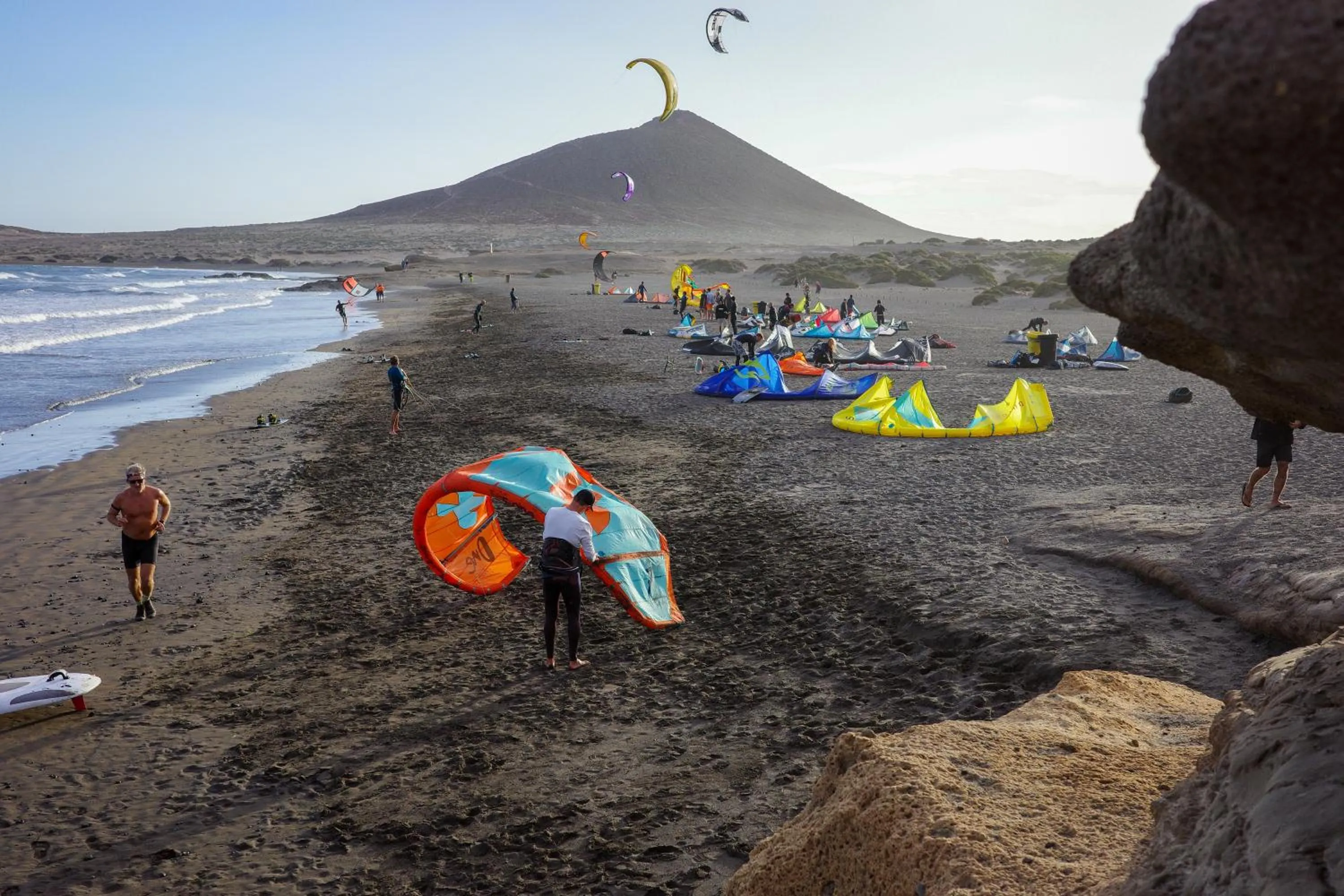 Beach in Medano Nest Hostel