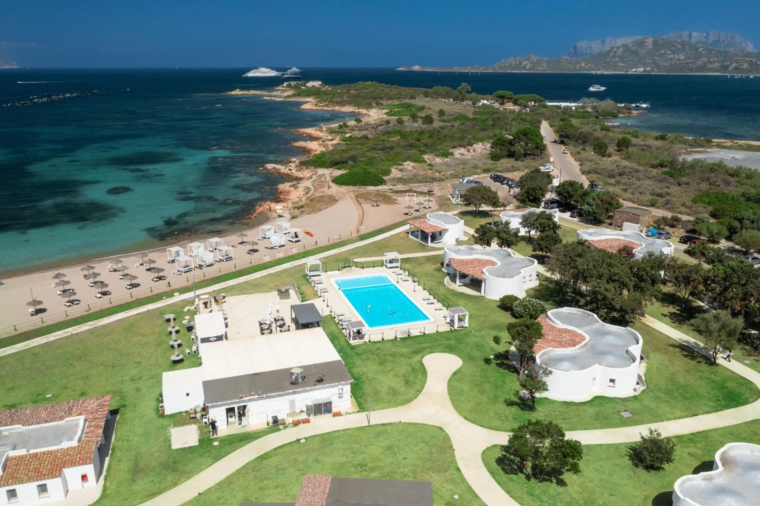 Bird's eye view in Baia del Sole Resort