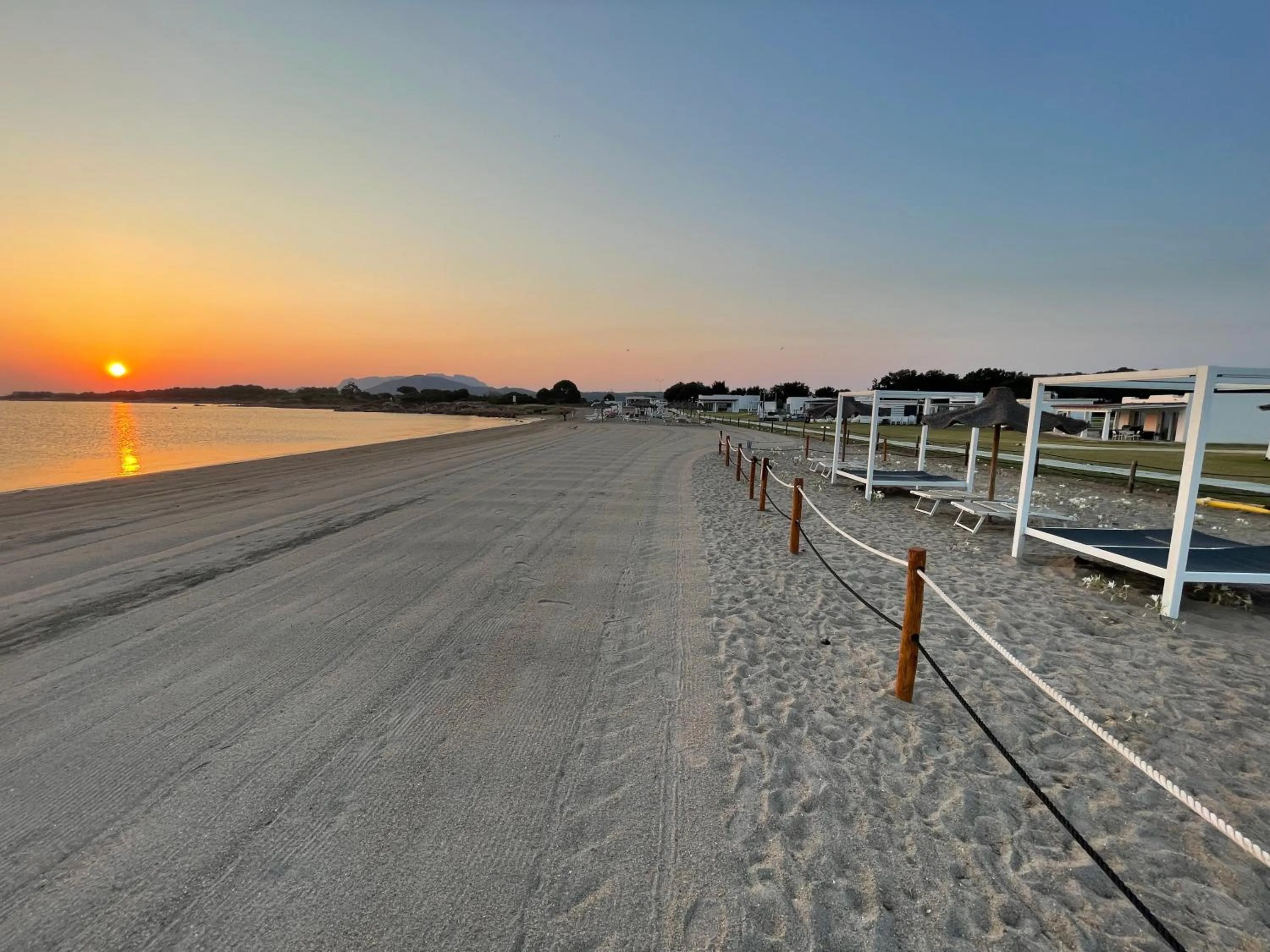 Beach in Baia del Sole Resort