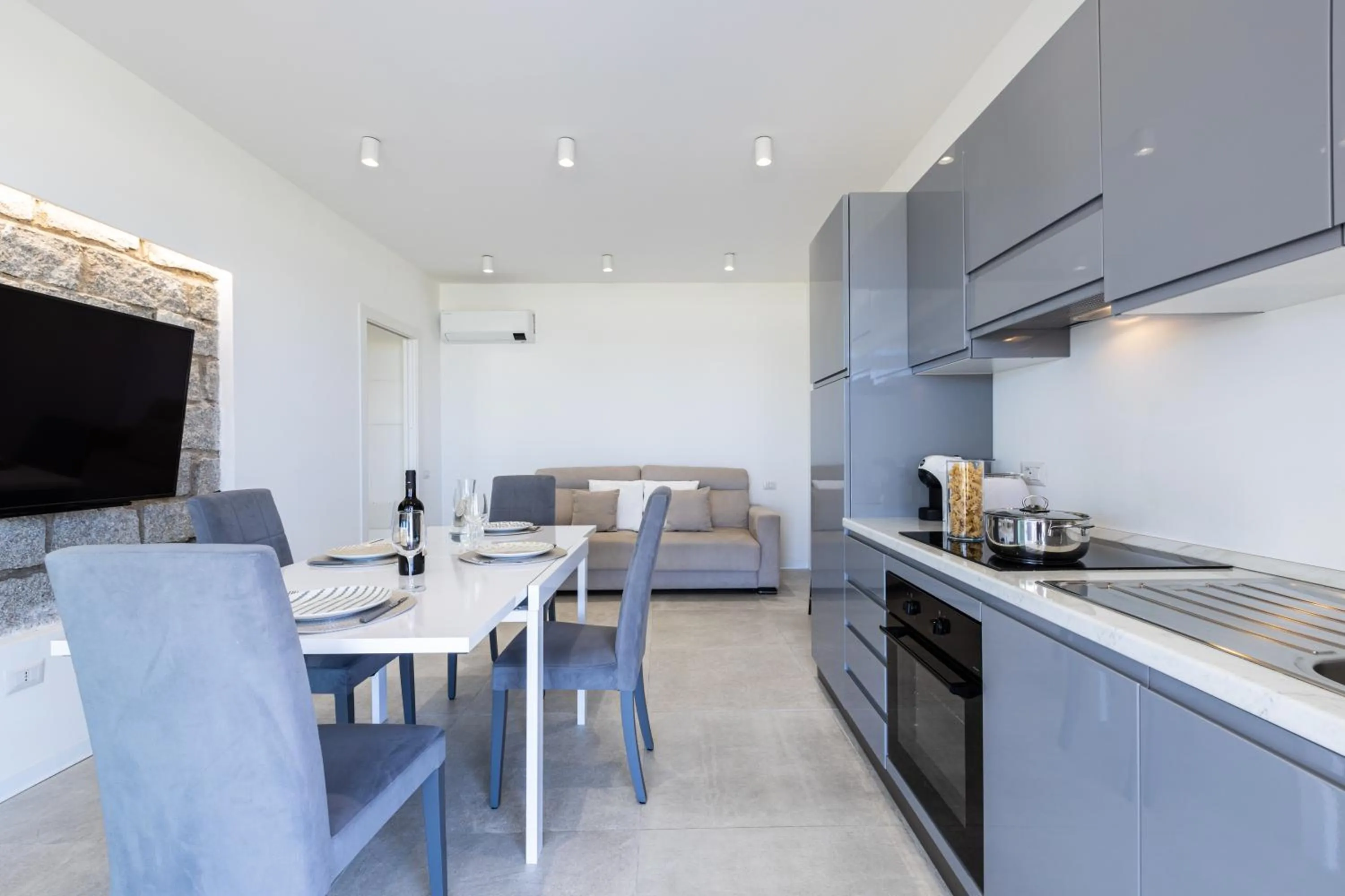 Kitchen or kitchenette in Baia del Sole Resort