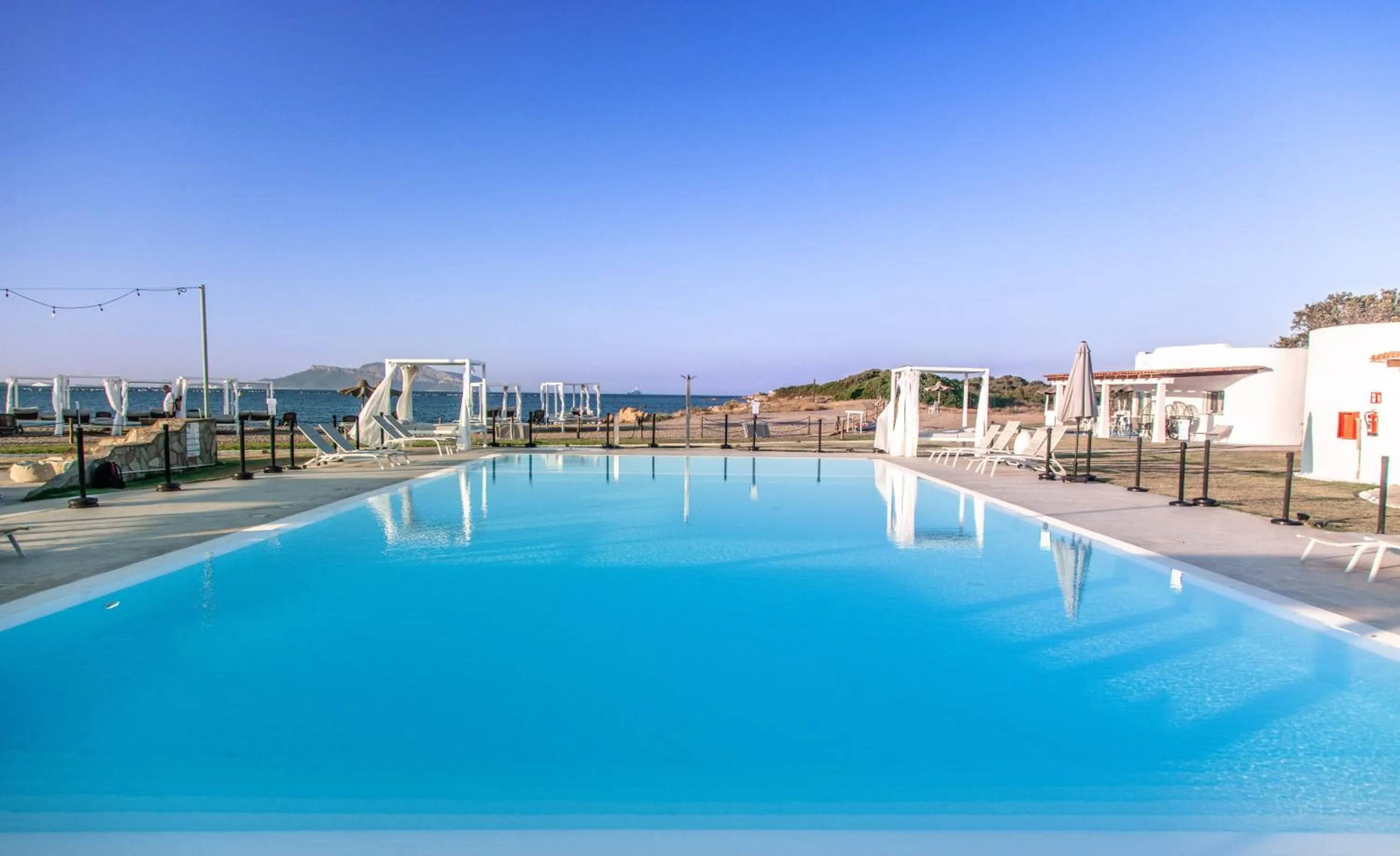 Pool view in Baia del Sole Resort