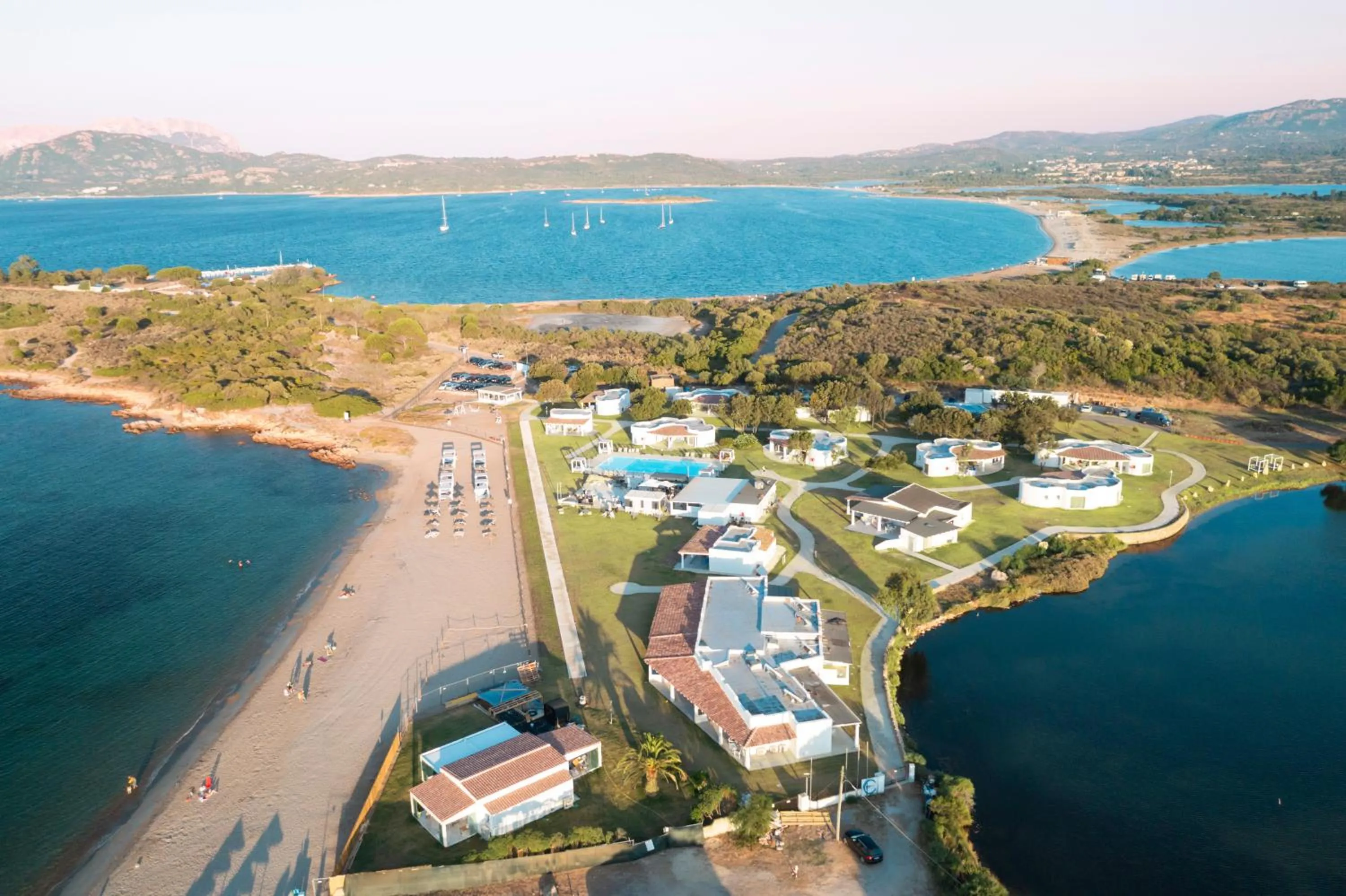 Bird's eye view in Baia del Sole Resort