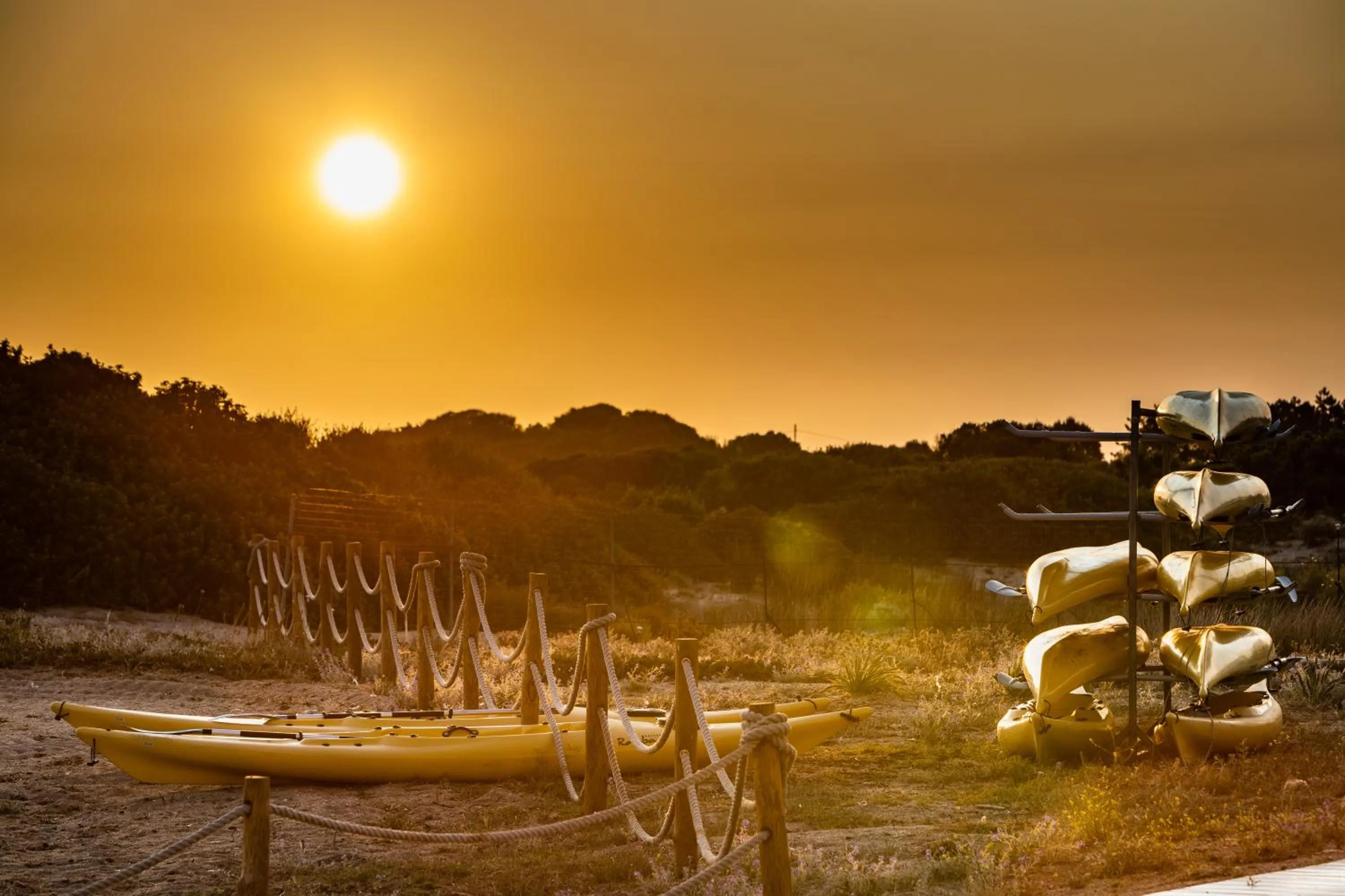 Natural landscape in Baia del Sole Resort