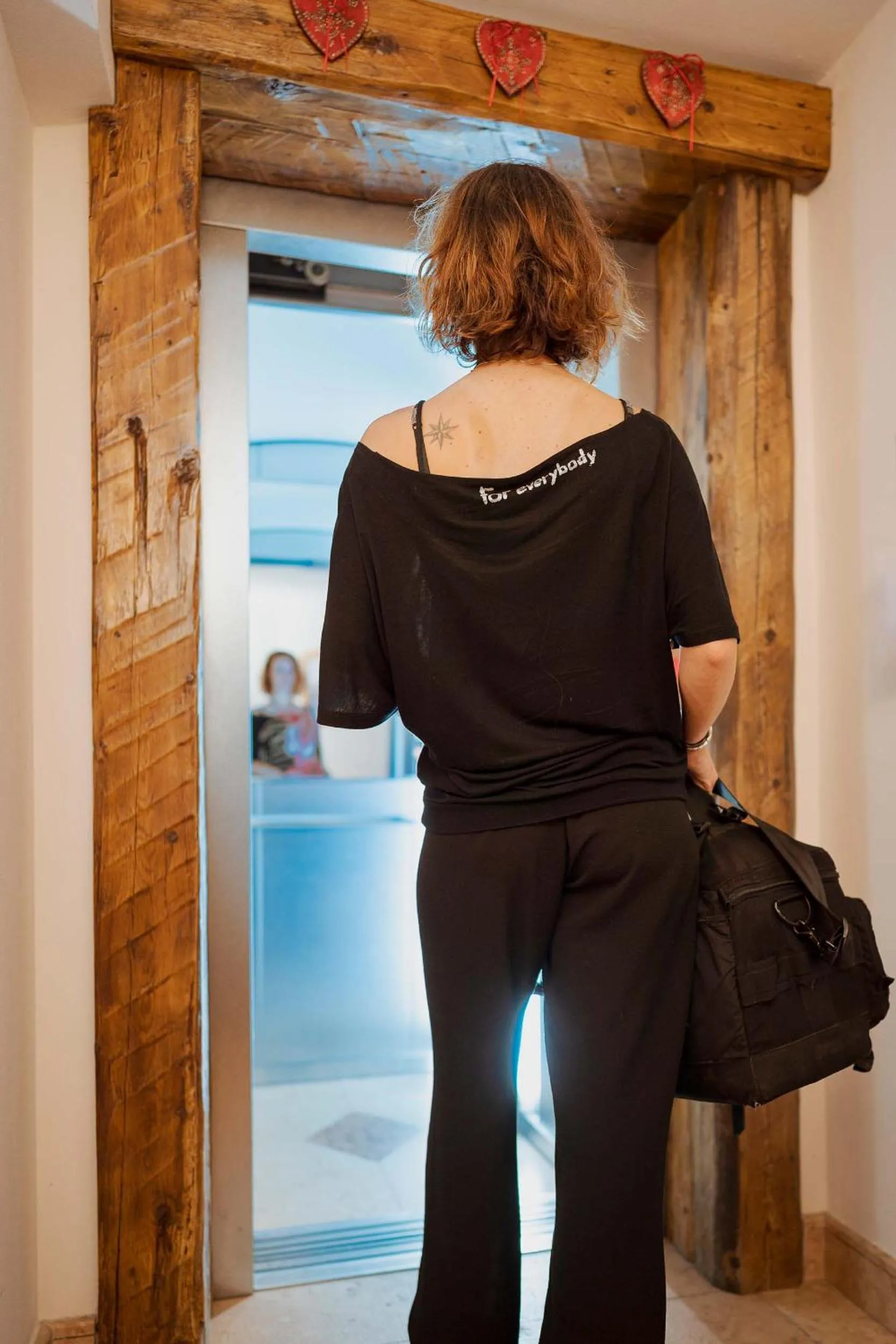 People in Royal Hotel Cortina