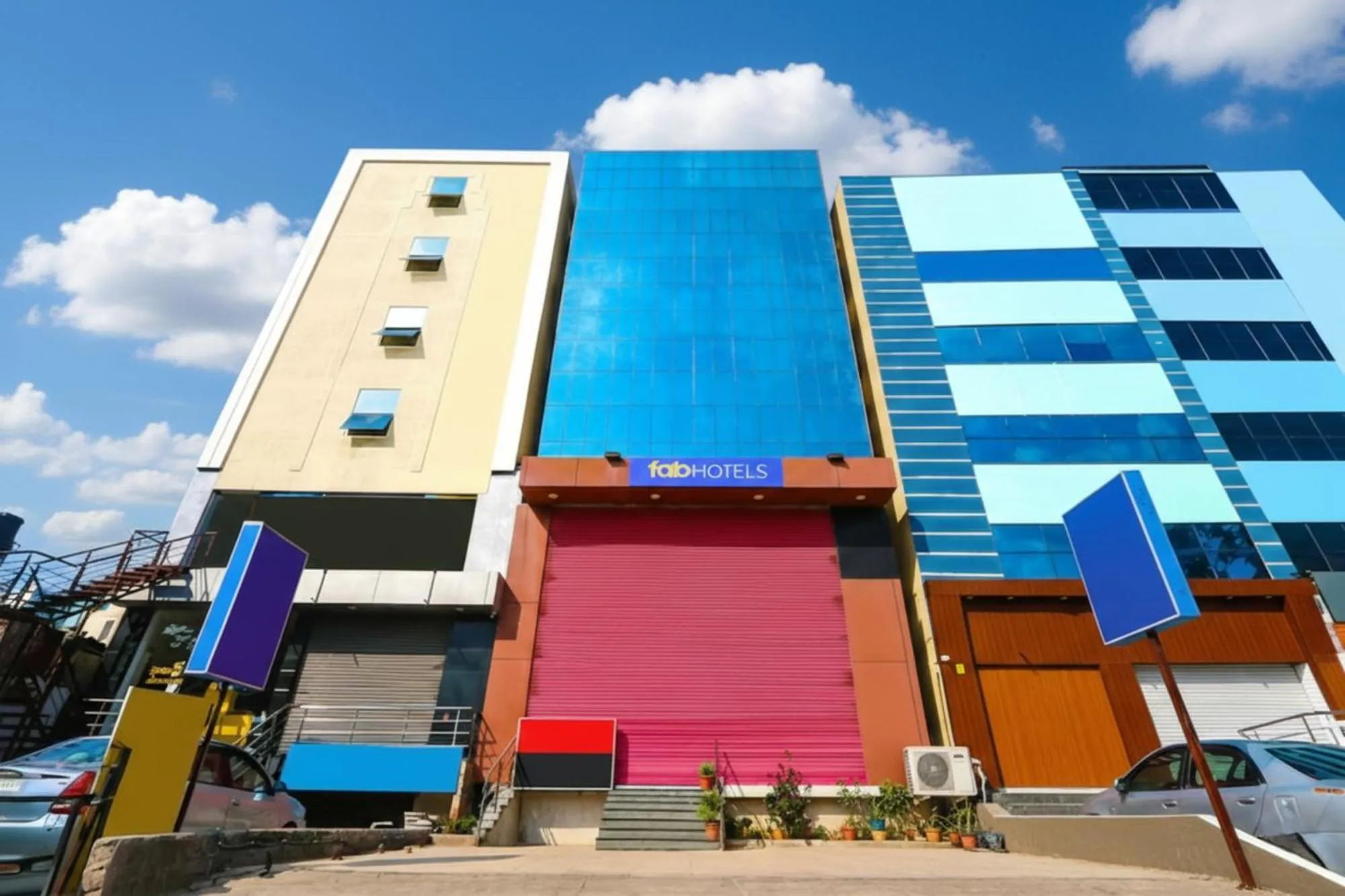 Property building in FabHotel Galaxy Suites