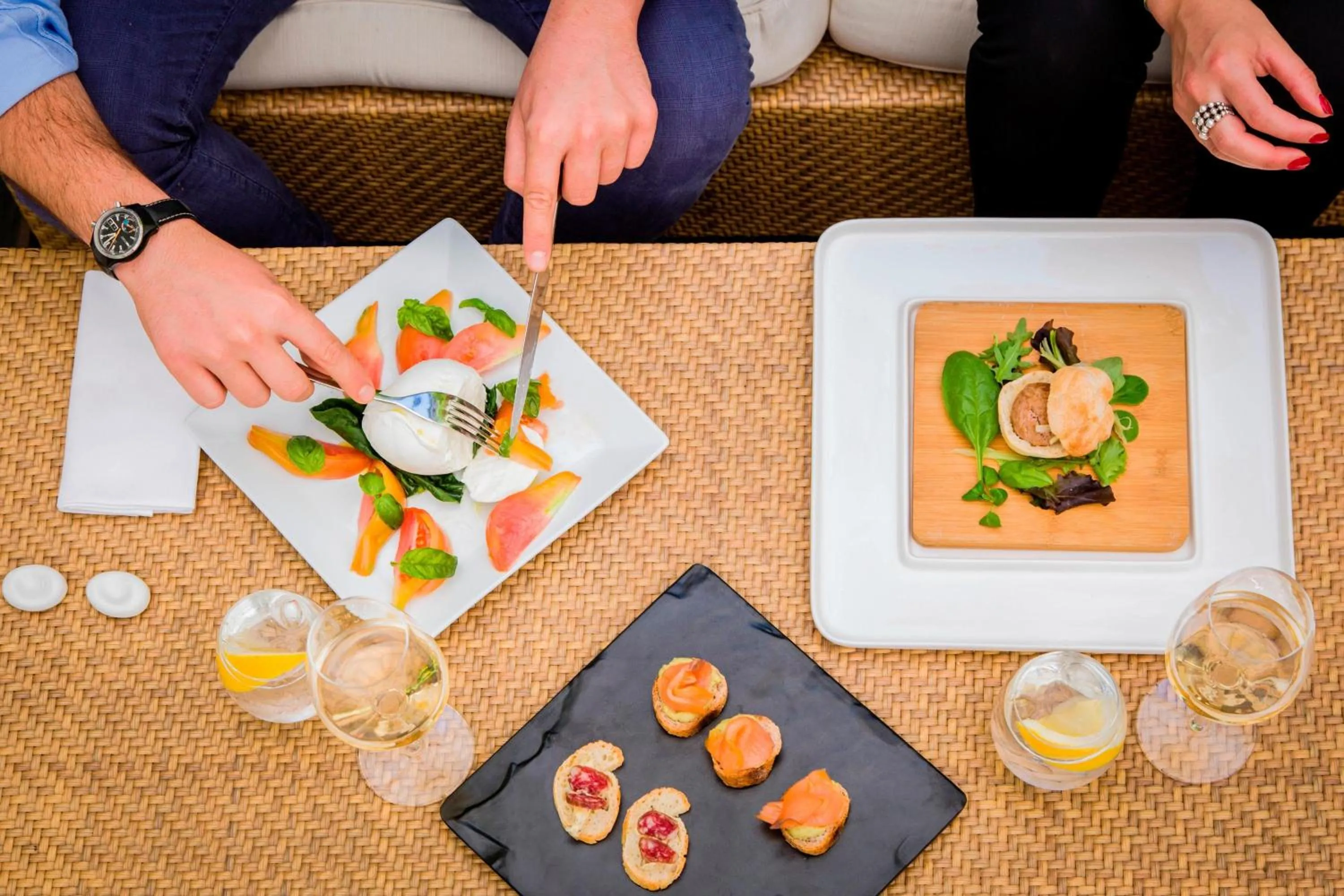 Restaurant/places to eat in Le Meridien Visconti Rome