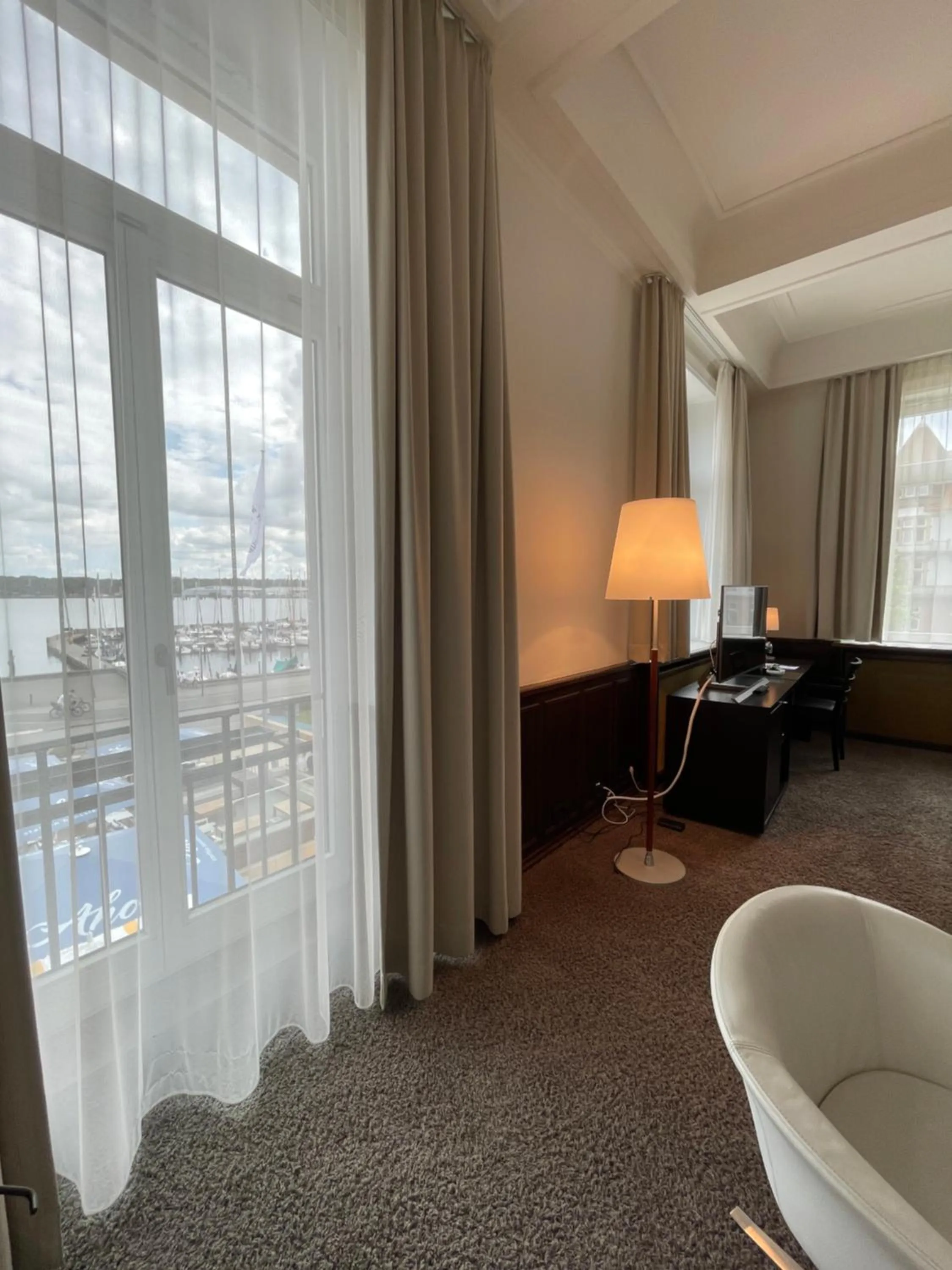 View (from property/room) in Hotel Kieler Yacht-Club