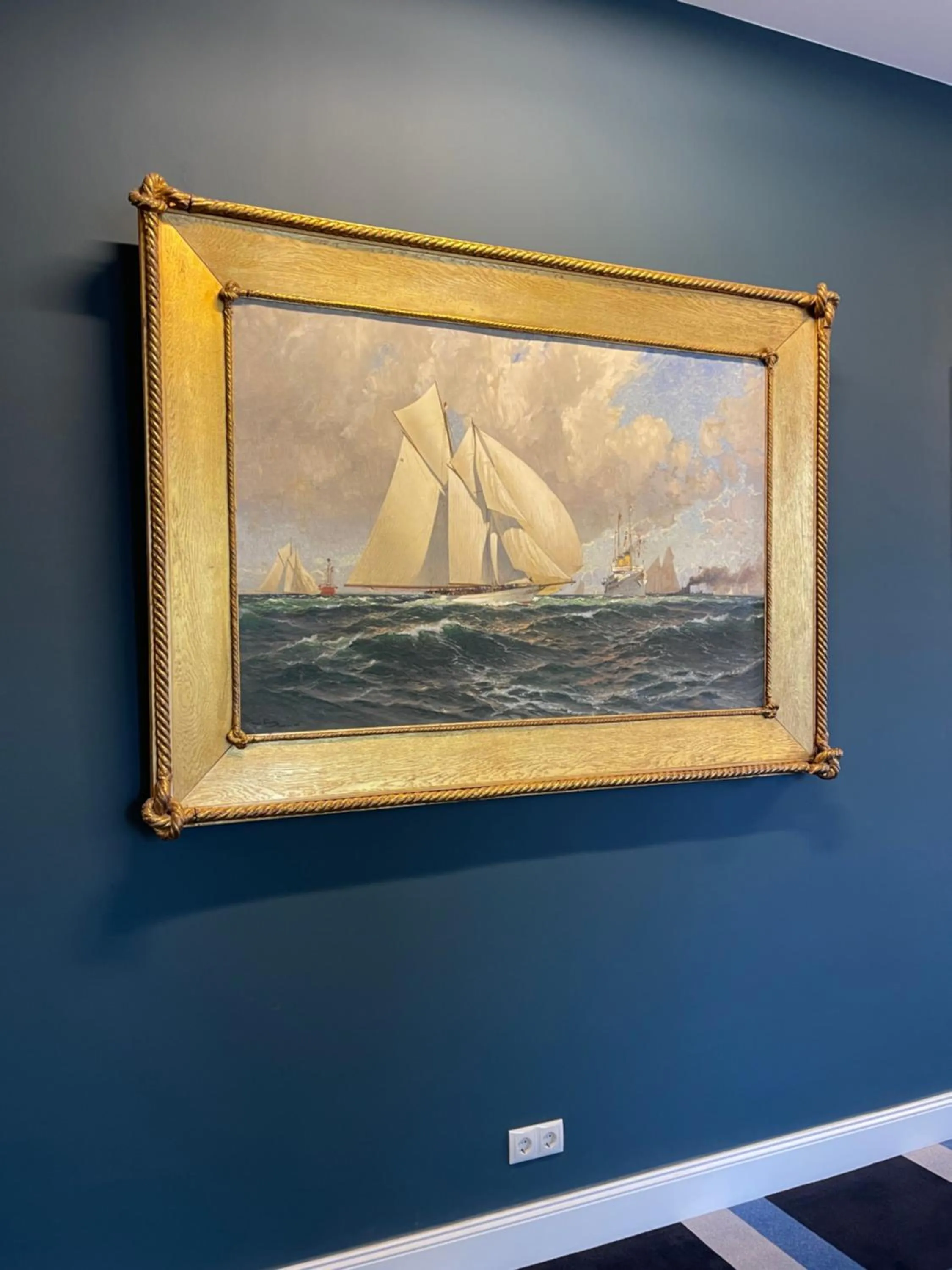 Decorative detail in Hotel Kieler Yacht-Club