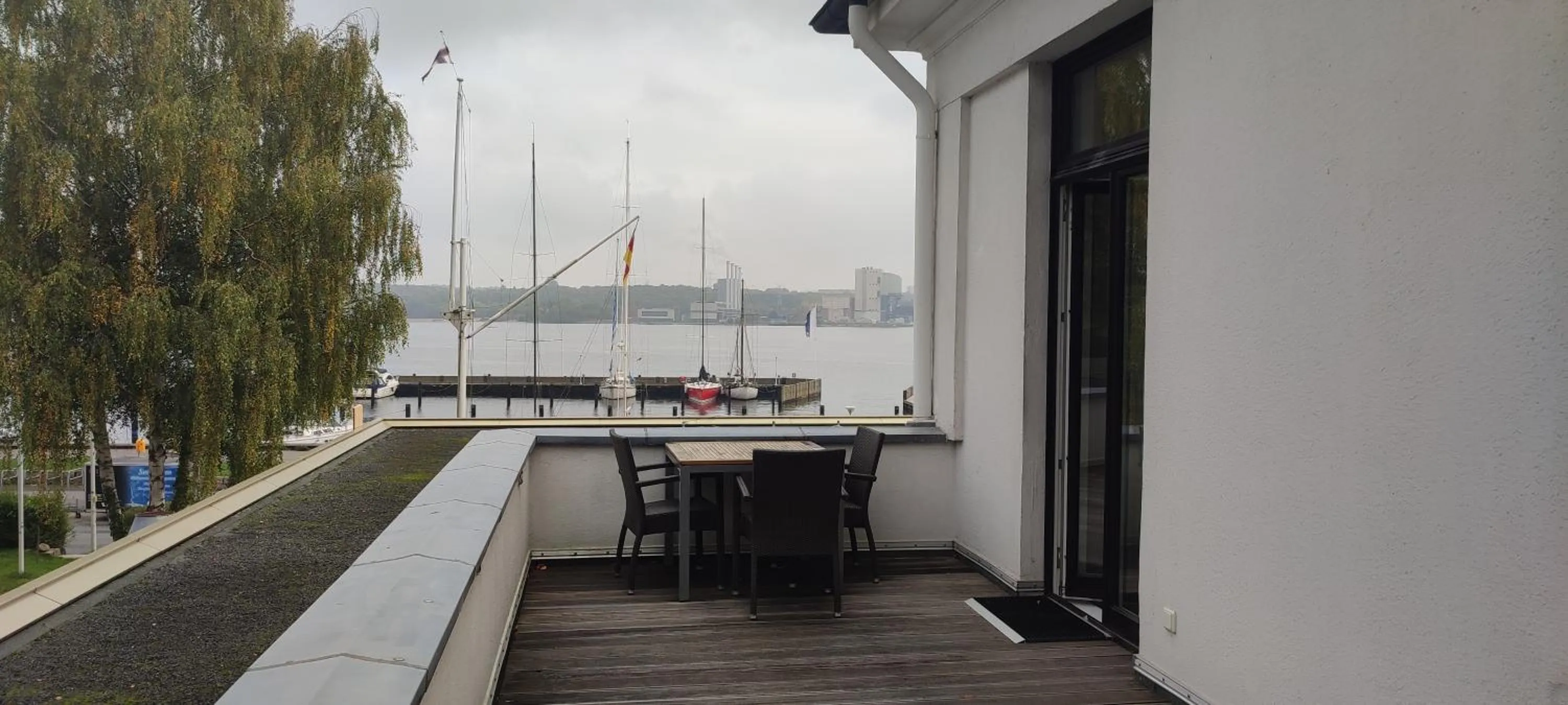 Balcony/Terrace in Hotel Kieler Yacht-Club