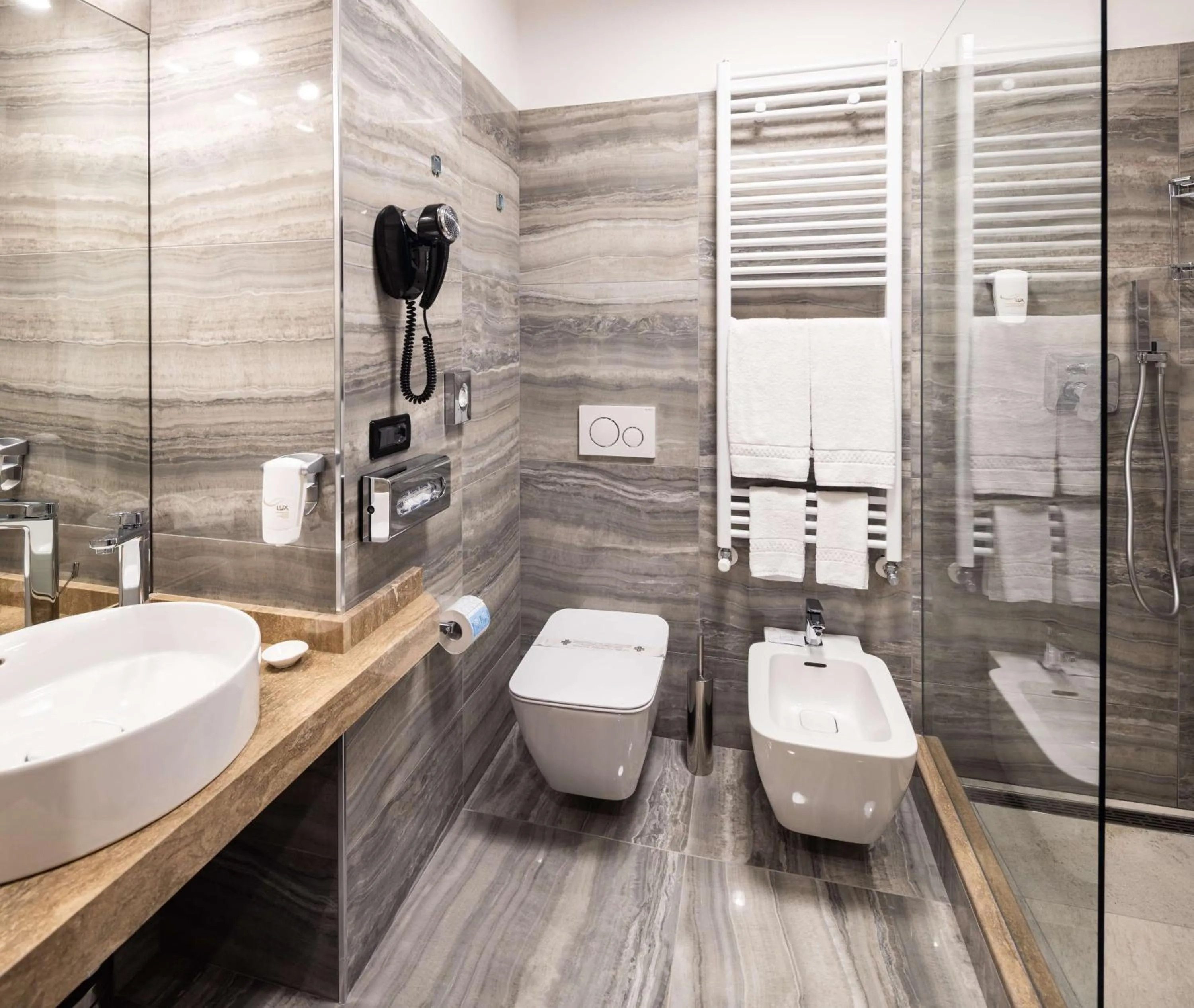 Bathroom in Best Western Plus Hotel Genova