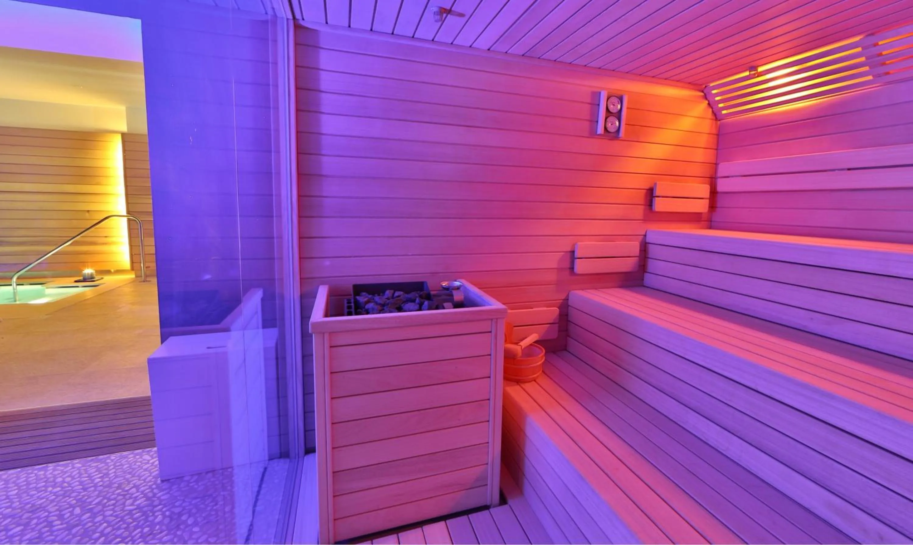 Sauna in Best Western Plus Hotel Genova