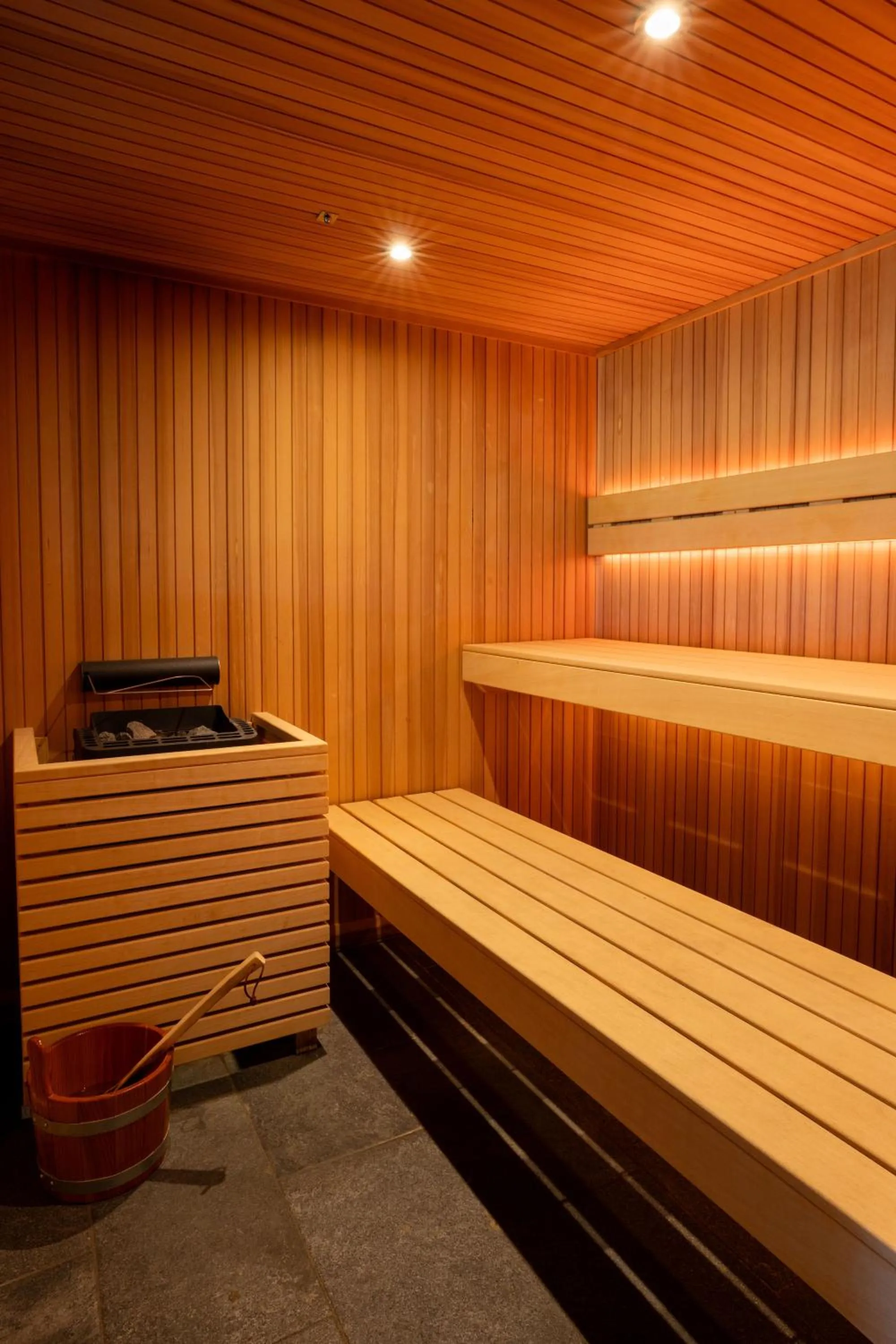 Sauna in Hotel L'Approdo