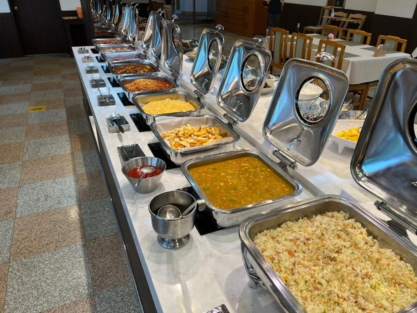 Food and drinks in Kumho Seorak Resort