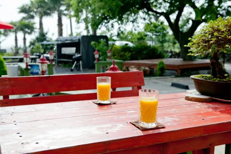 Patio in Jeju Bada Wi Olle Pension