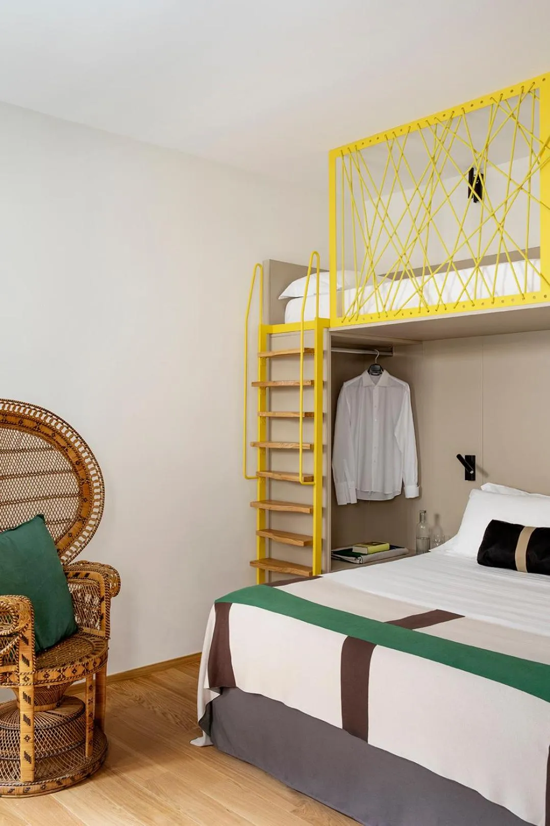 Bed in Hotel Priori Secret Garden