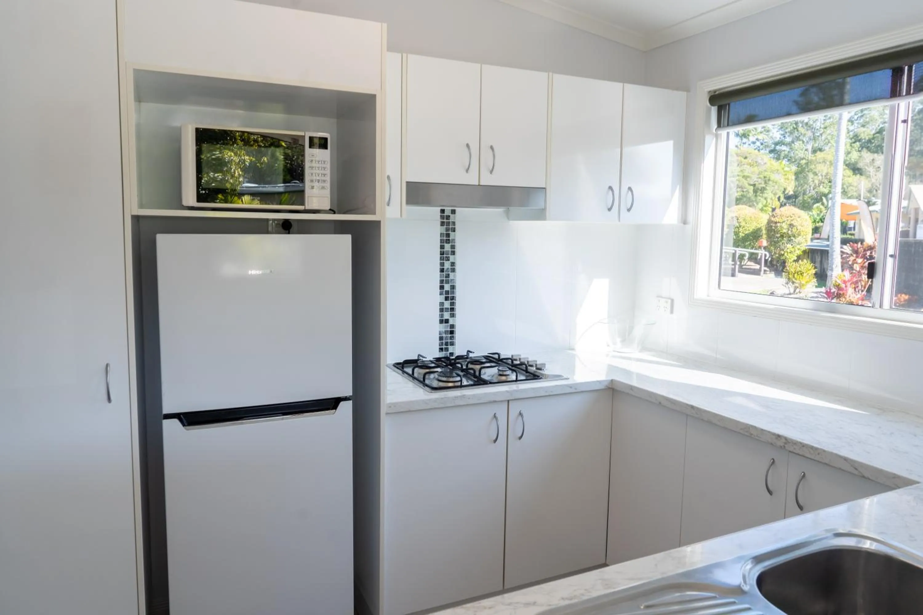 kitchen in Ingenia Holidays Noosa
