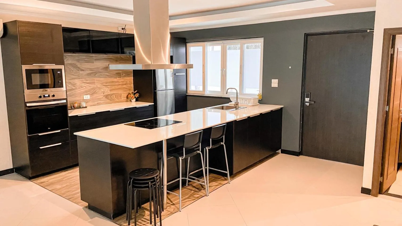 Kitchen or kitchenette in Hidden Palm Pool Villas