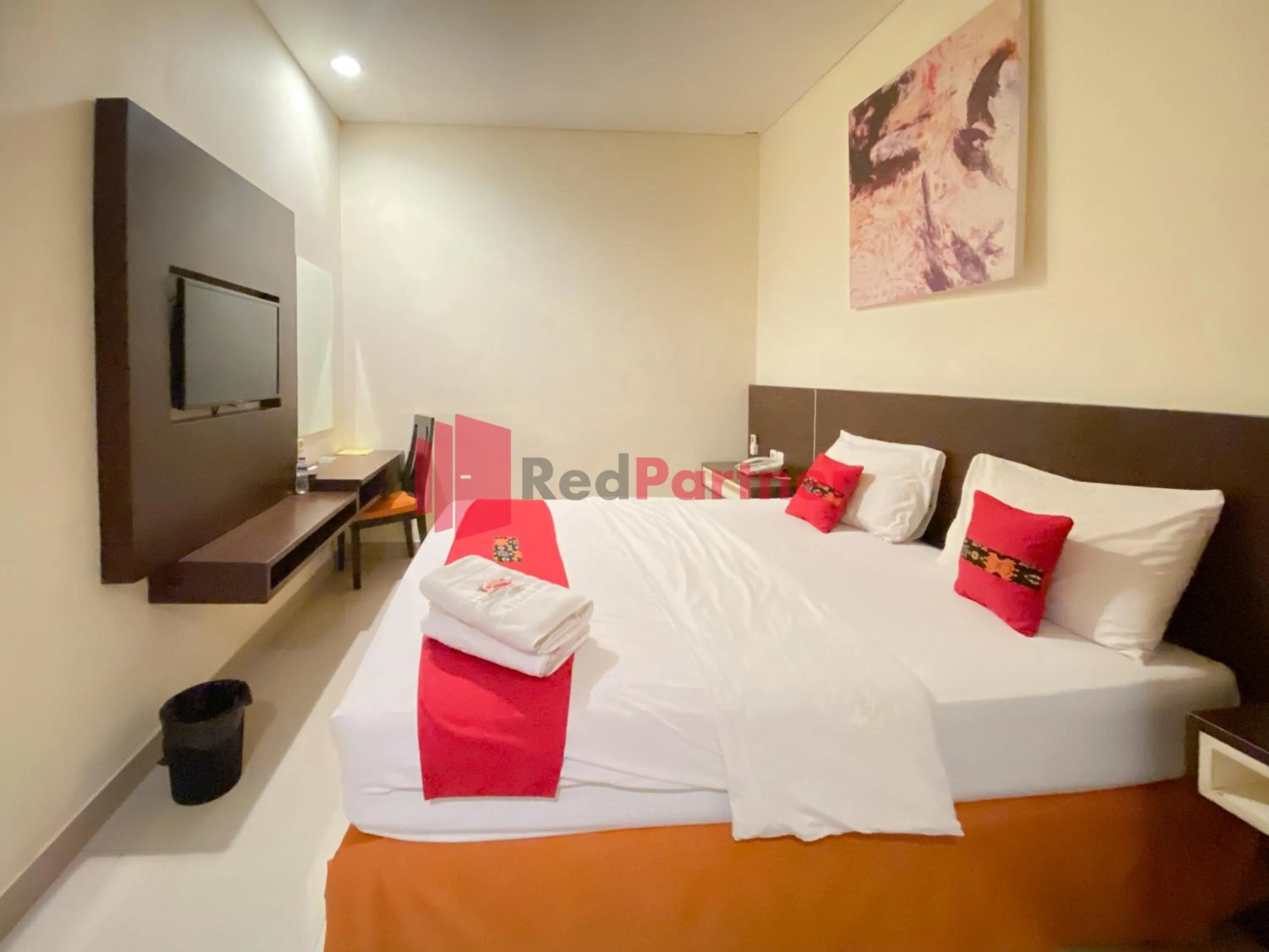 Bedroom in Hotel Alpha Makassar RedPartner