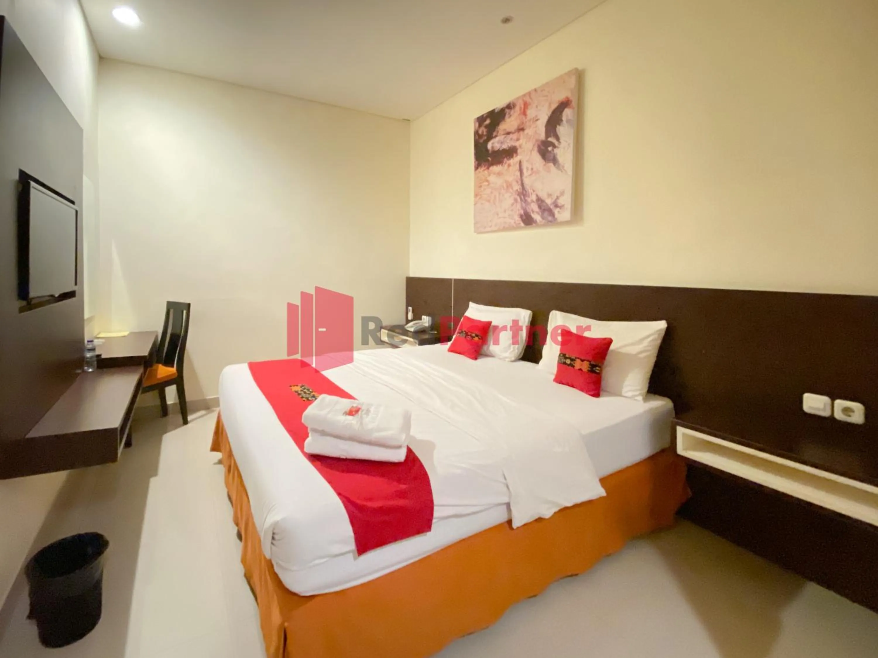 Bedroom in Hotel Alpha Makassar RedPartner
