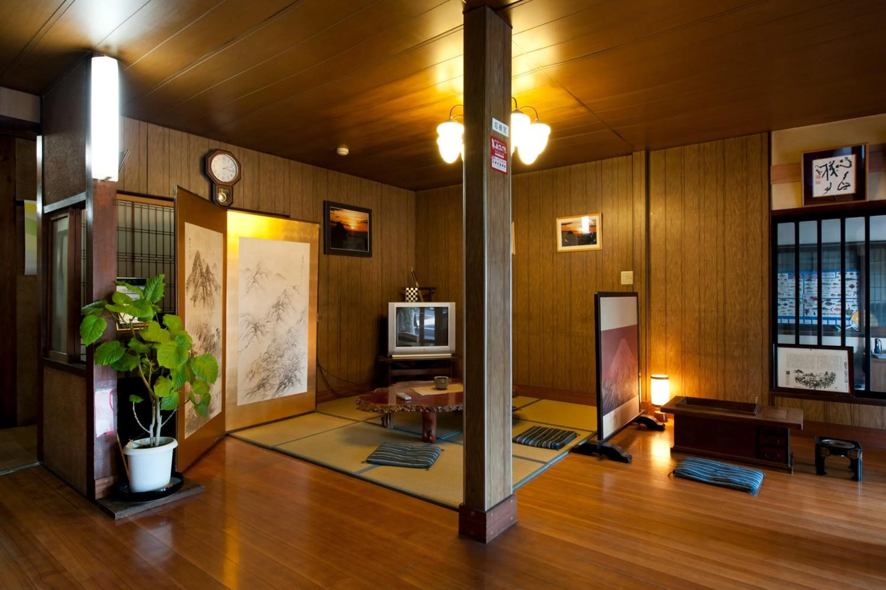 Lobby or reception in Hinode Ryokan