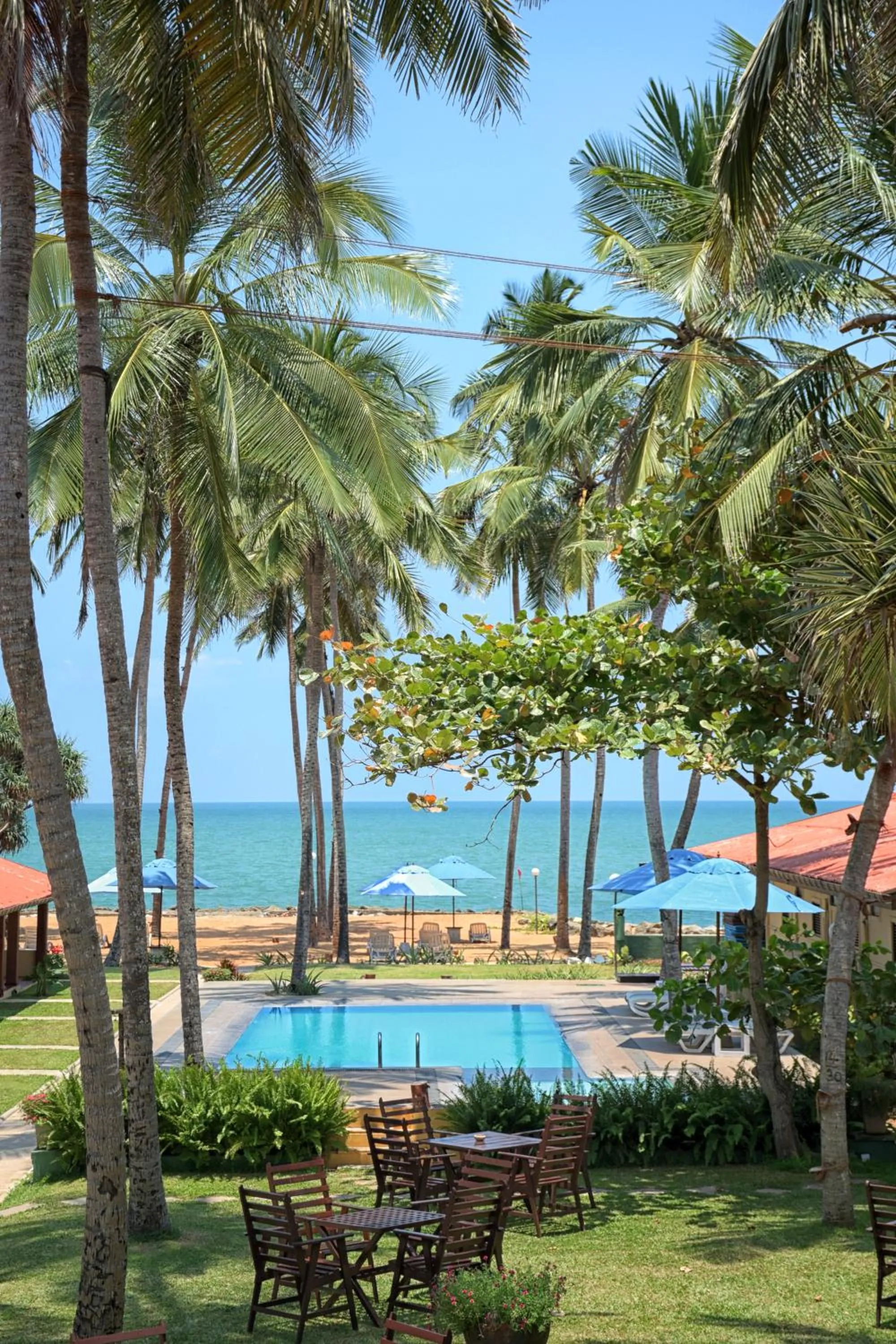 Swimming pool in Amagi Beach – Secluded Slice of Paradise