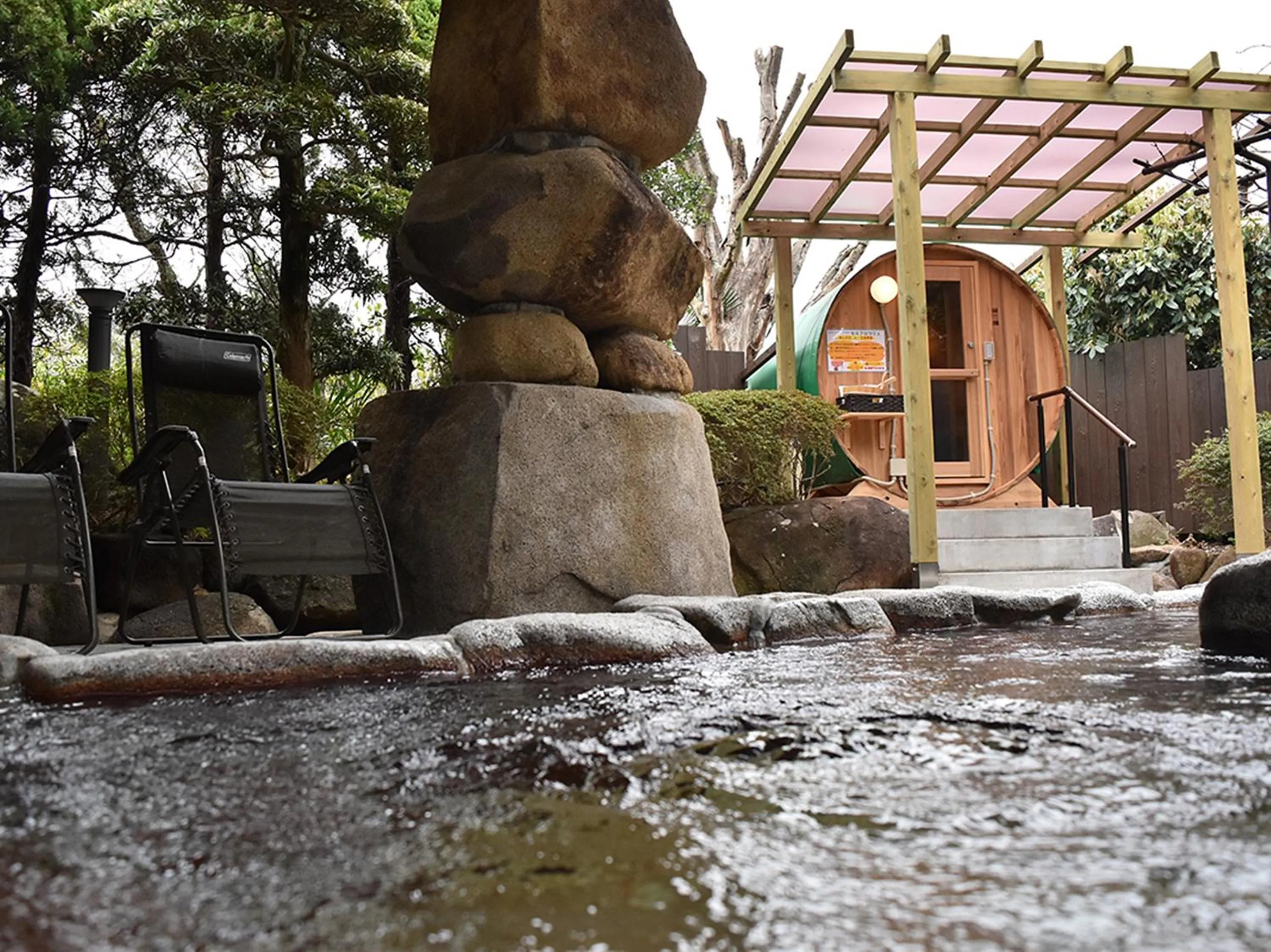 Sauna in 湯郷グランドホテル Yunogo Onsen Yunogo Grand Hotel