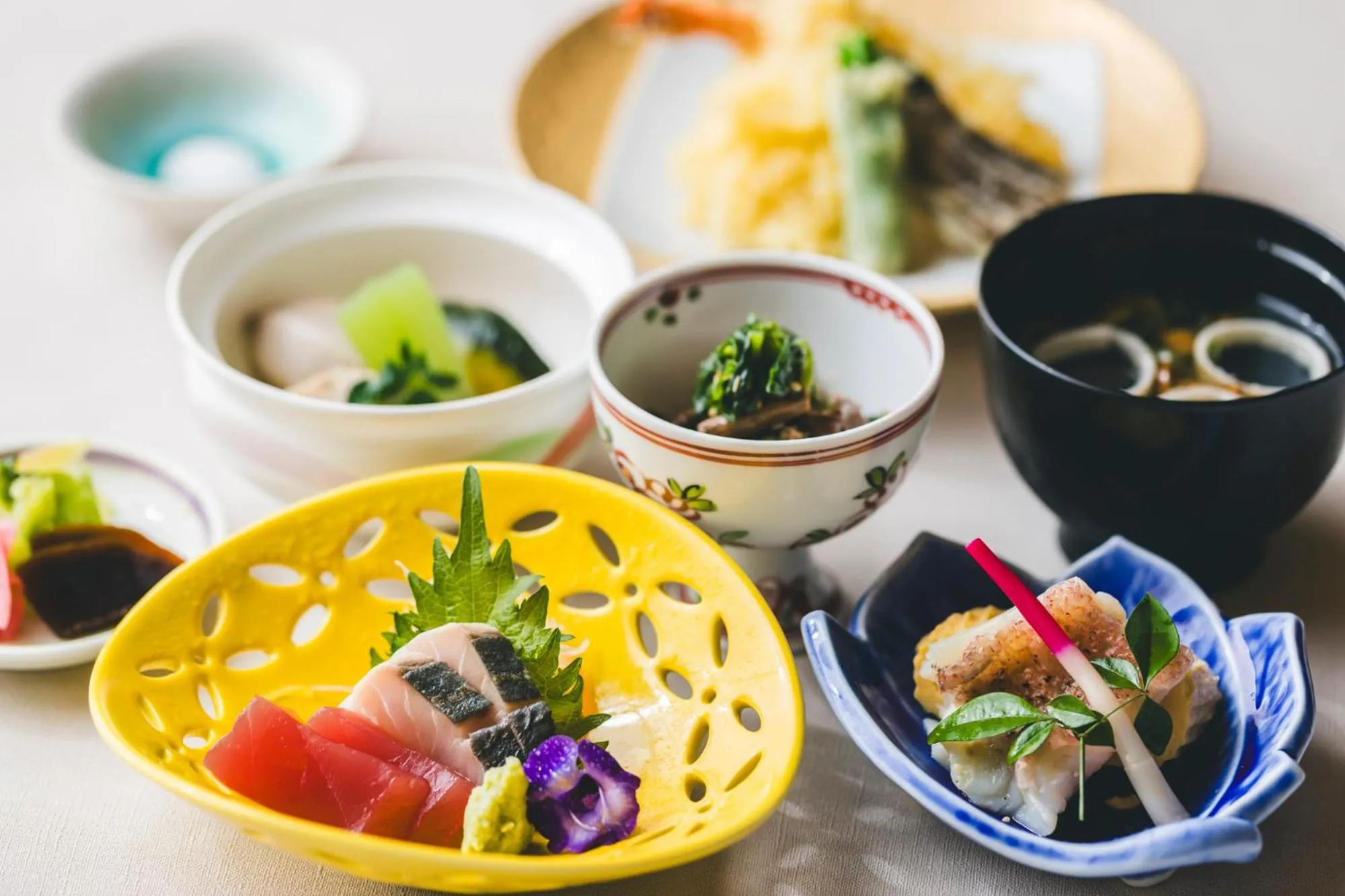 Dinner in Seaside Hotel Maiko Villa Kobe