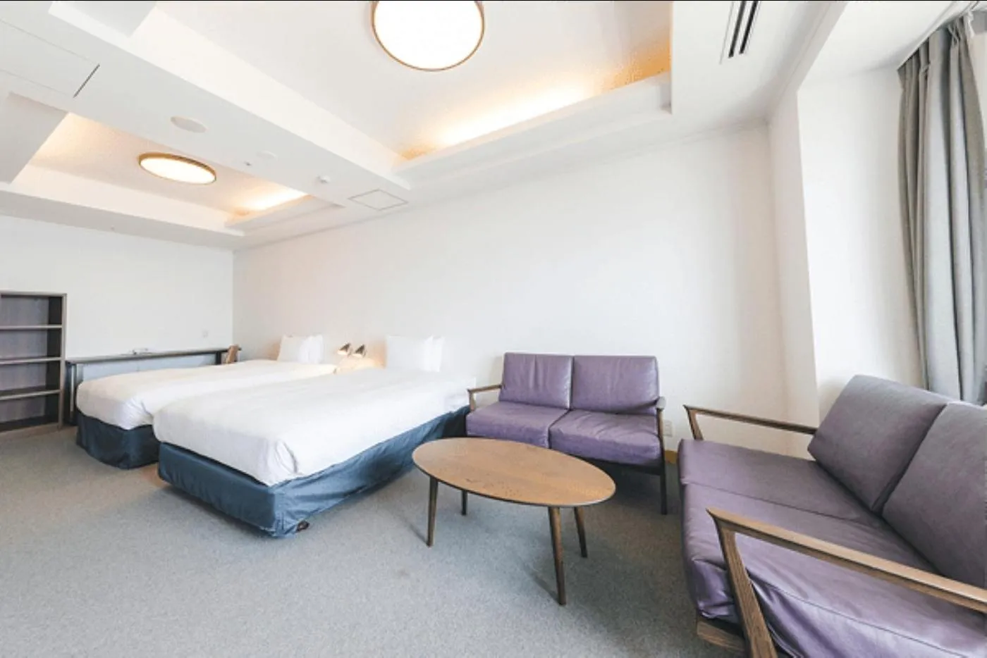 Photo of the whole room, Bed in Seaside Hotel Maiko Villa Kobe