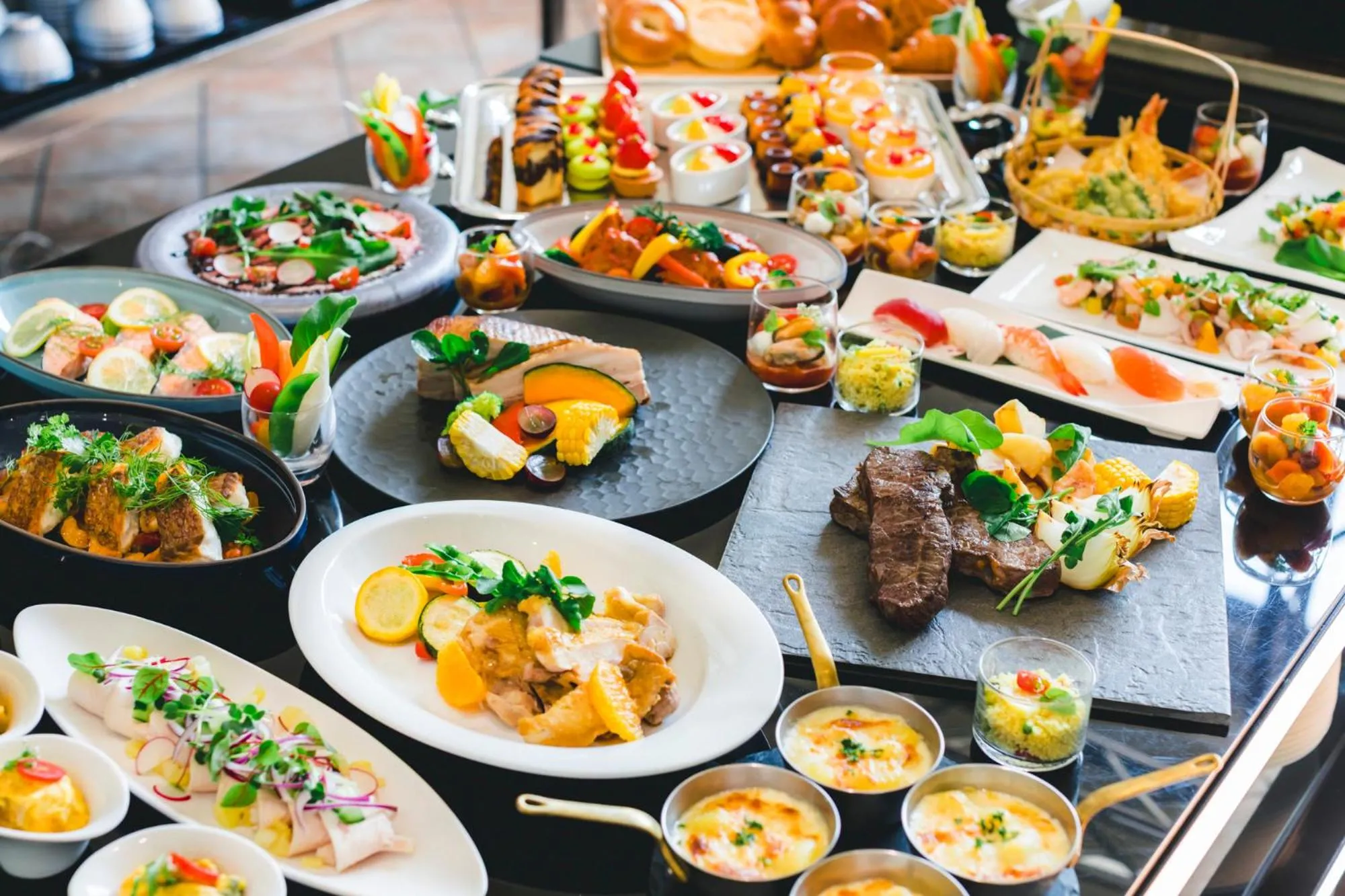 Dinner in Seaside Hotel Maiko Villa Kobe